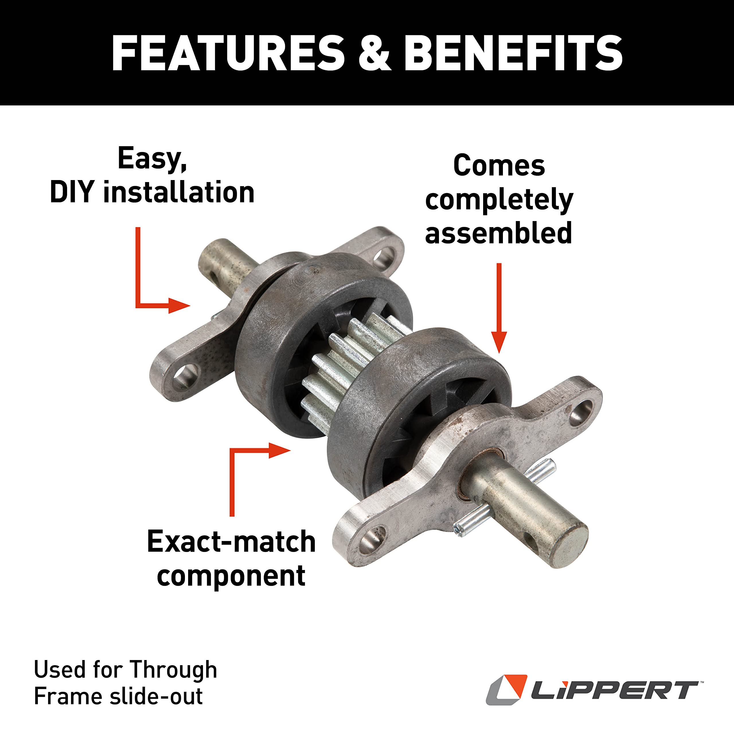 Slide-Out Gear Pack Lippert 140409 Standard (2 x 3 and 3 x 3)