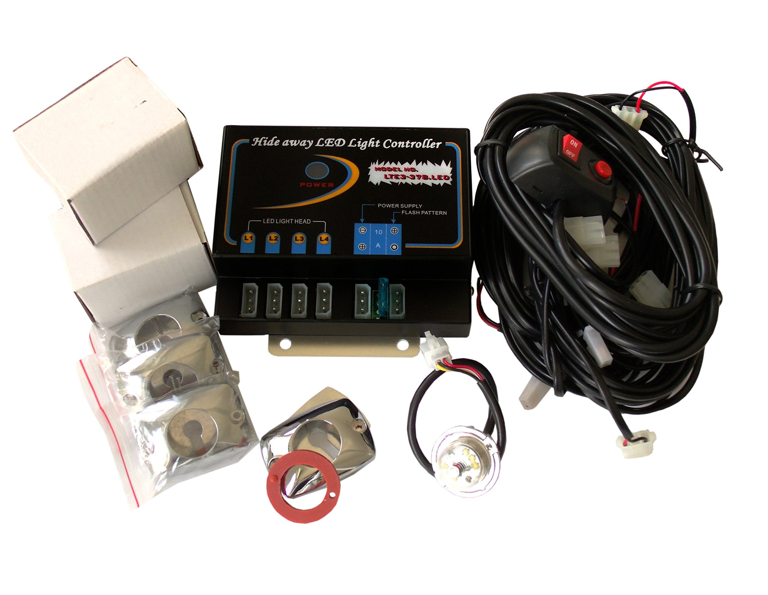 LED Strobe Light Kit Race Sport (RS-RTE3-307B(A))