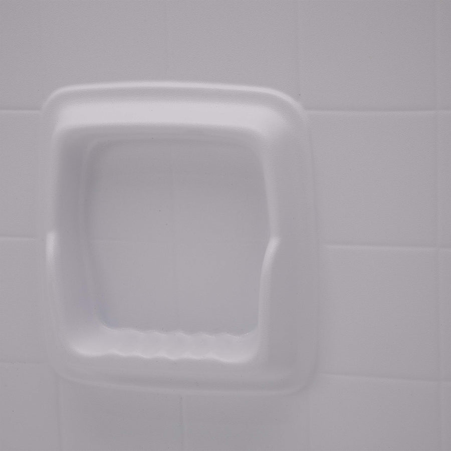 40" x 54" x 58" White Shower Wall Surround Lippert Replacement for RVs, Manufactured Homes, Travel Trailers, 5th Wheels, and Motorhomes - 210410