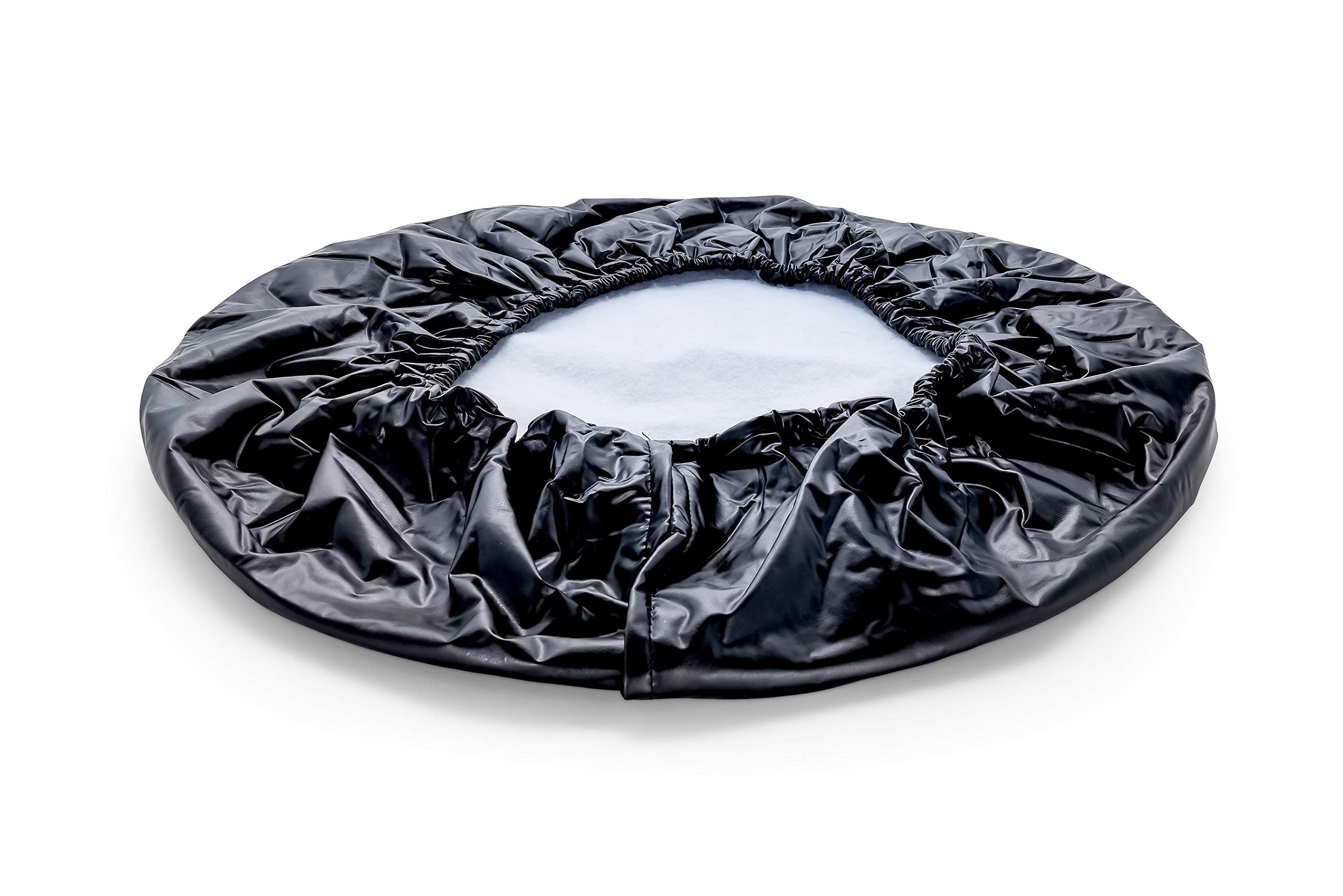 29' Camco Life is Better at Campsite Vinyl Cover with Elastic Hem-Durable Design Keeps Dirt, Rain, and Sun Away from Your Spare Tire (53291)