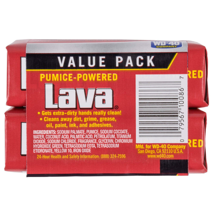 Heavy-Duty Lava Hand Cleaner with Moisturizers, Twin-Pack, 5.75 OZ (100867)