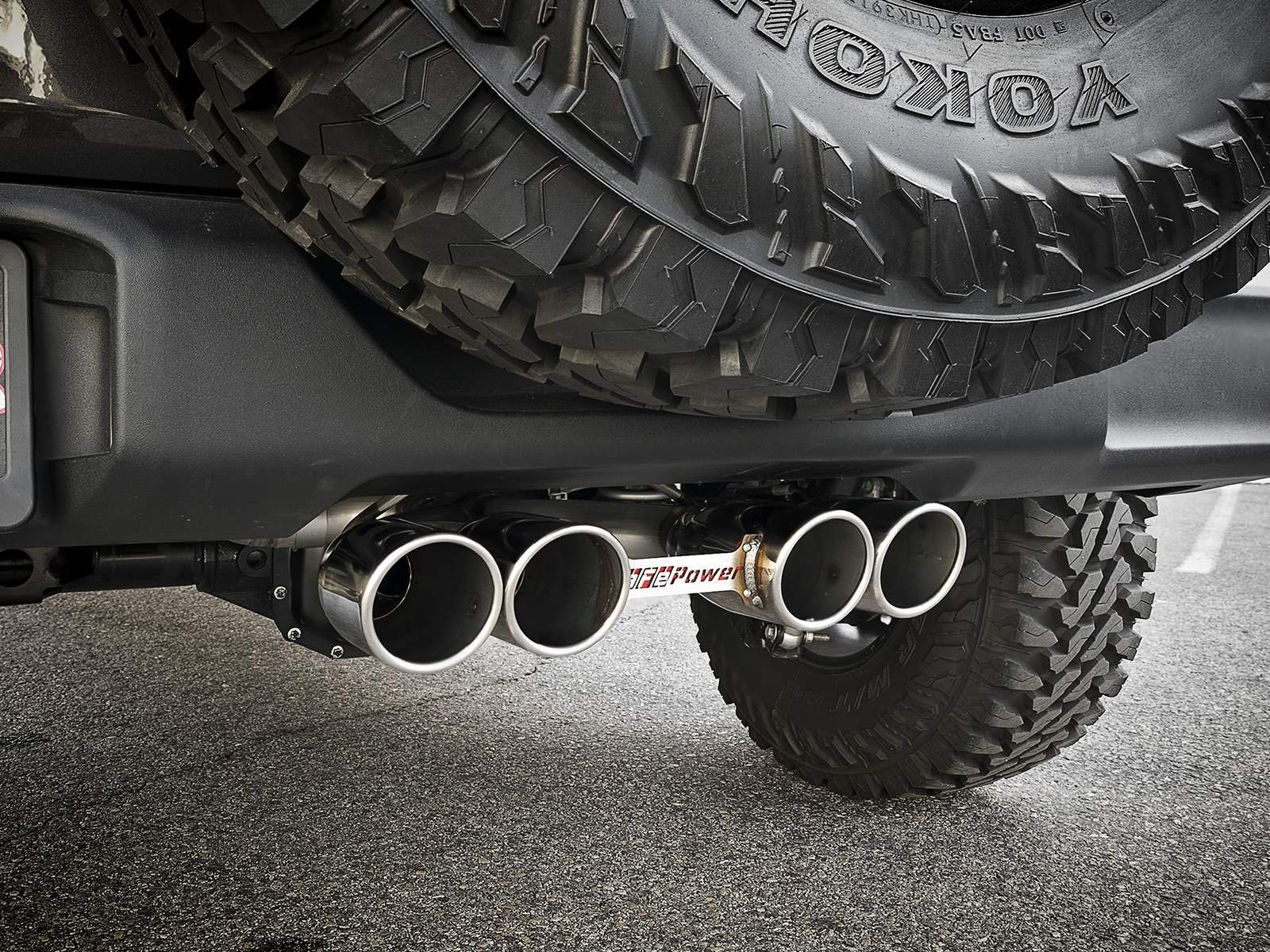 Rebel Series aFe Power 49-38071-P Performance Cat-Back Exhaust System