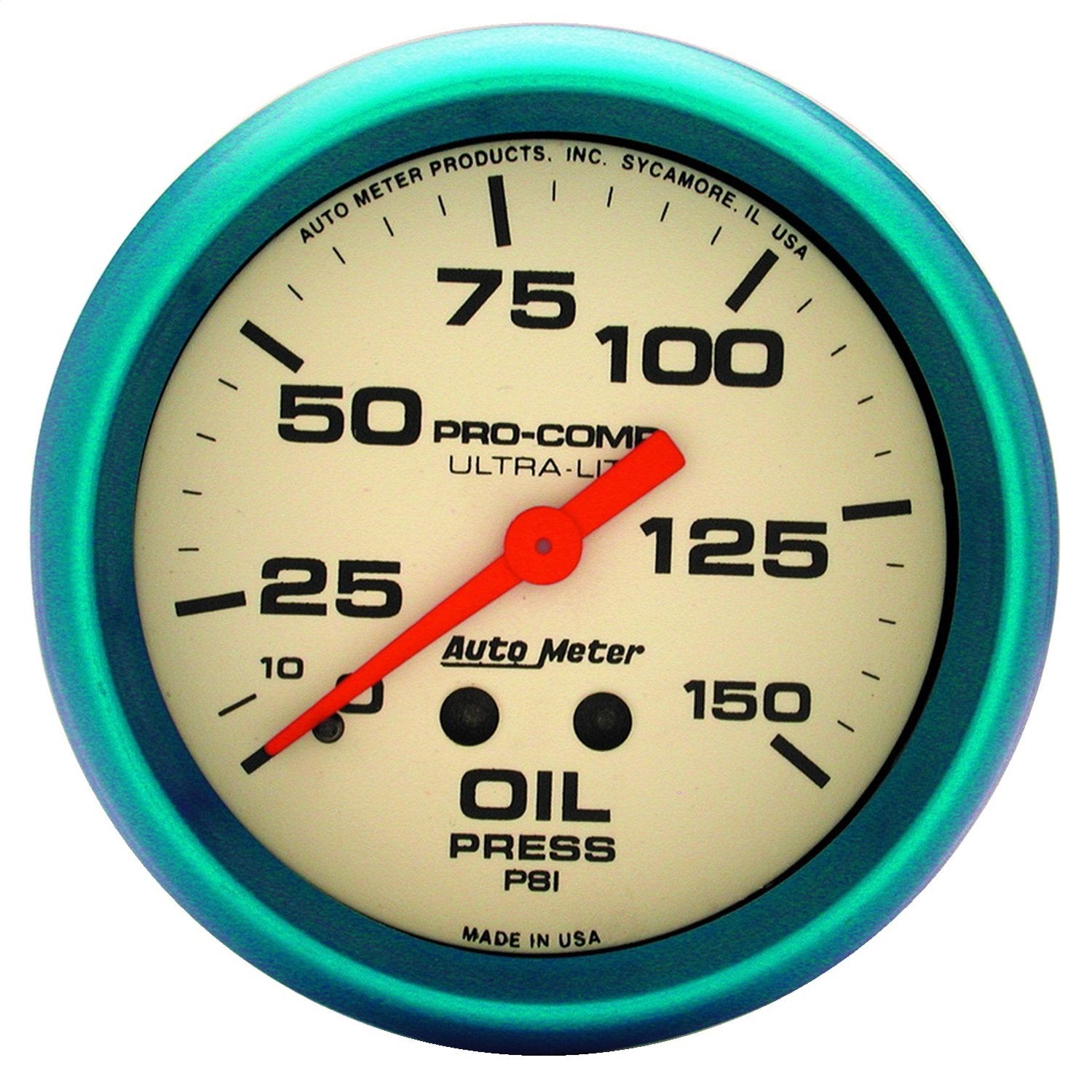 Ultra-Nite Auto Meter 4523 Oil Pressure Gauge