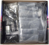 Black Cone Seat McGard Wheel Installation Kit for 6 Lug Vehicles (M14 x 1.5 Thread Size)