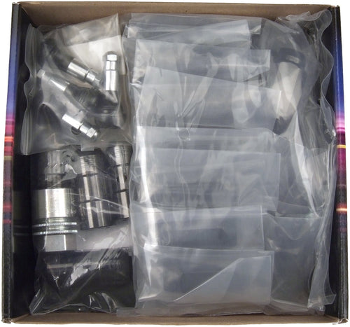 Black Cone Seat McGard Wheel Installation Kit for 6 Lug Vehicles (M14 x 1.5 Thread Size)