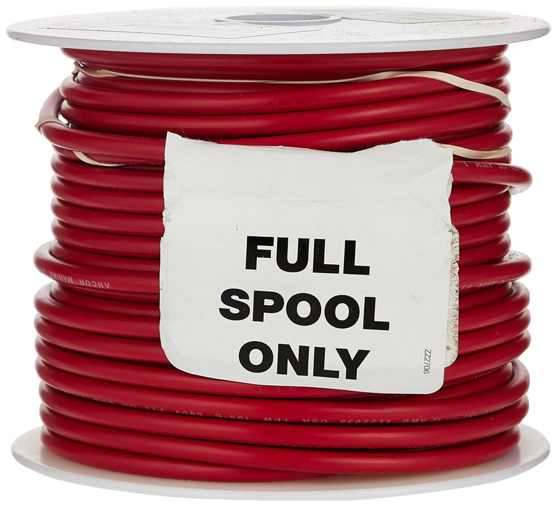 106899 Ancor Tinned Copper Wire, 12 AWG (3mm2), Red- 1000ft