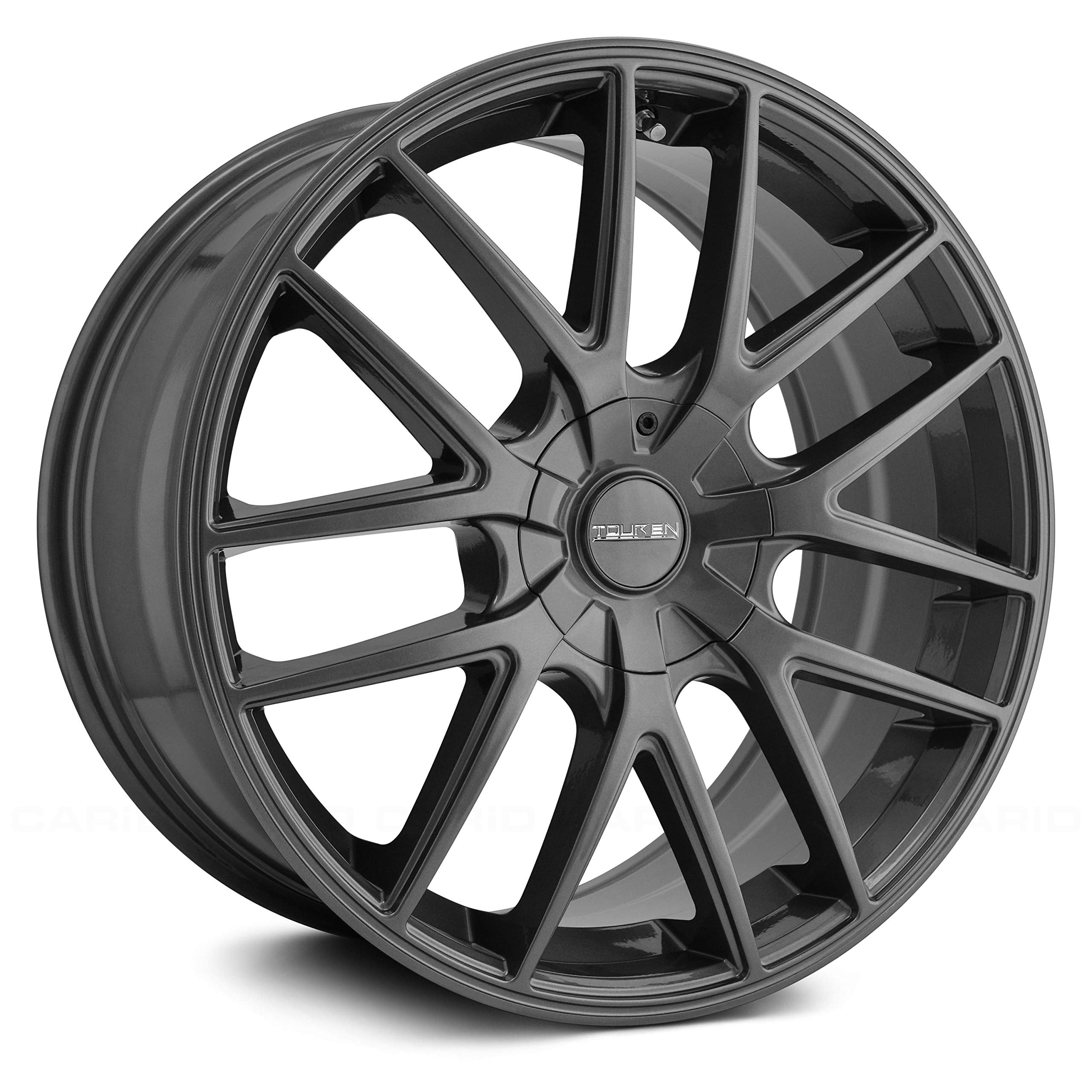 Gunmetal TOUREN TR60 Wheel with Alloy Steel (19 x 8.5 inches /108 x 108 mm, 40 mm Offset)