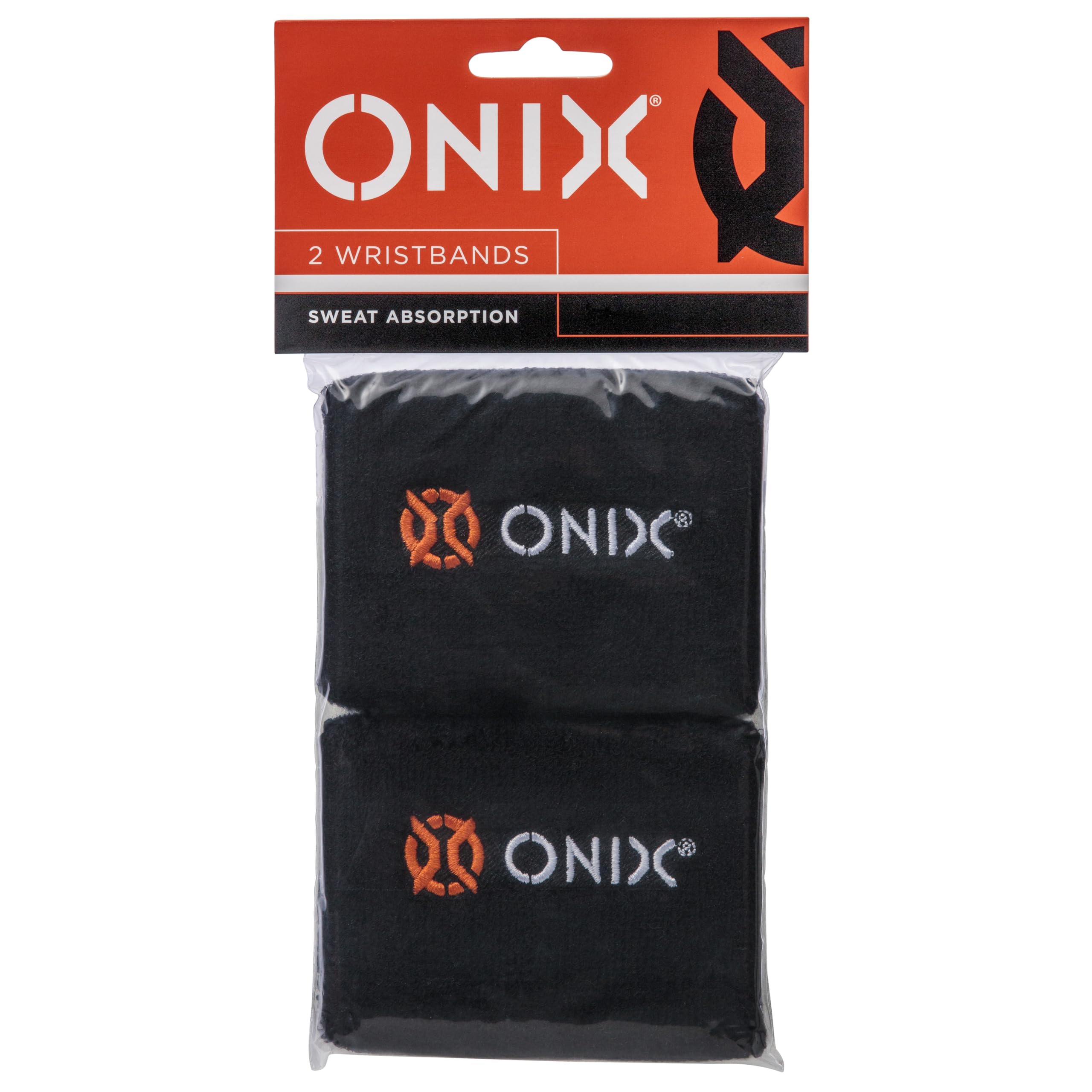 Black Onix Pickleball Sweat Absorption Wristband