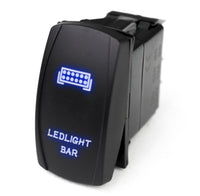 Rocker LED Switch w/Blue LED Radiance (