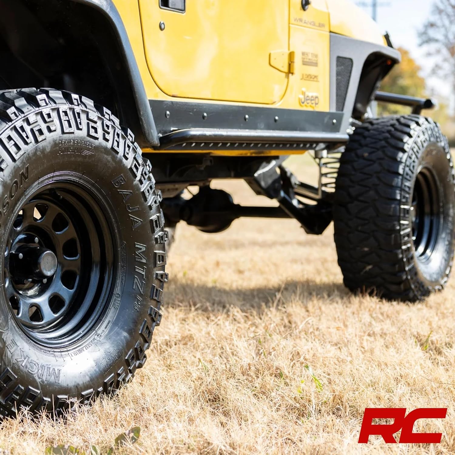 Rough Country 17x9 Steel Gray Wheel - 6x5.5, 12mm Offset, Off-Road Rim for Trucks & Jeeps
