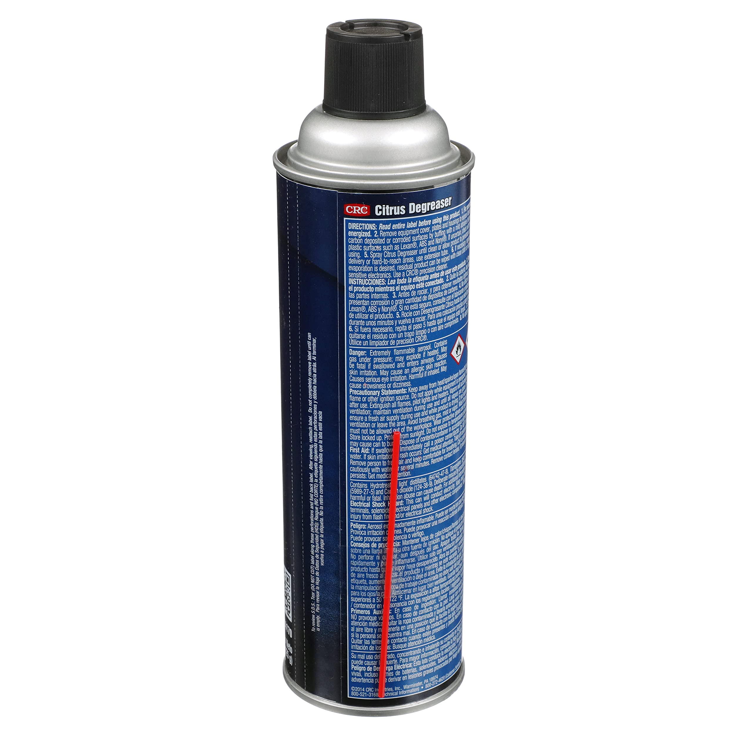 Citrus Degreaser CRC 14170 – 15 Wt Oz., Heavy Duty Citrus Degreaser For Removing Grease and Oil