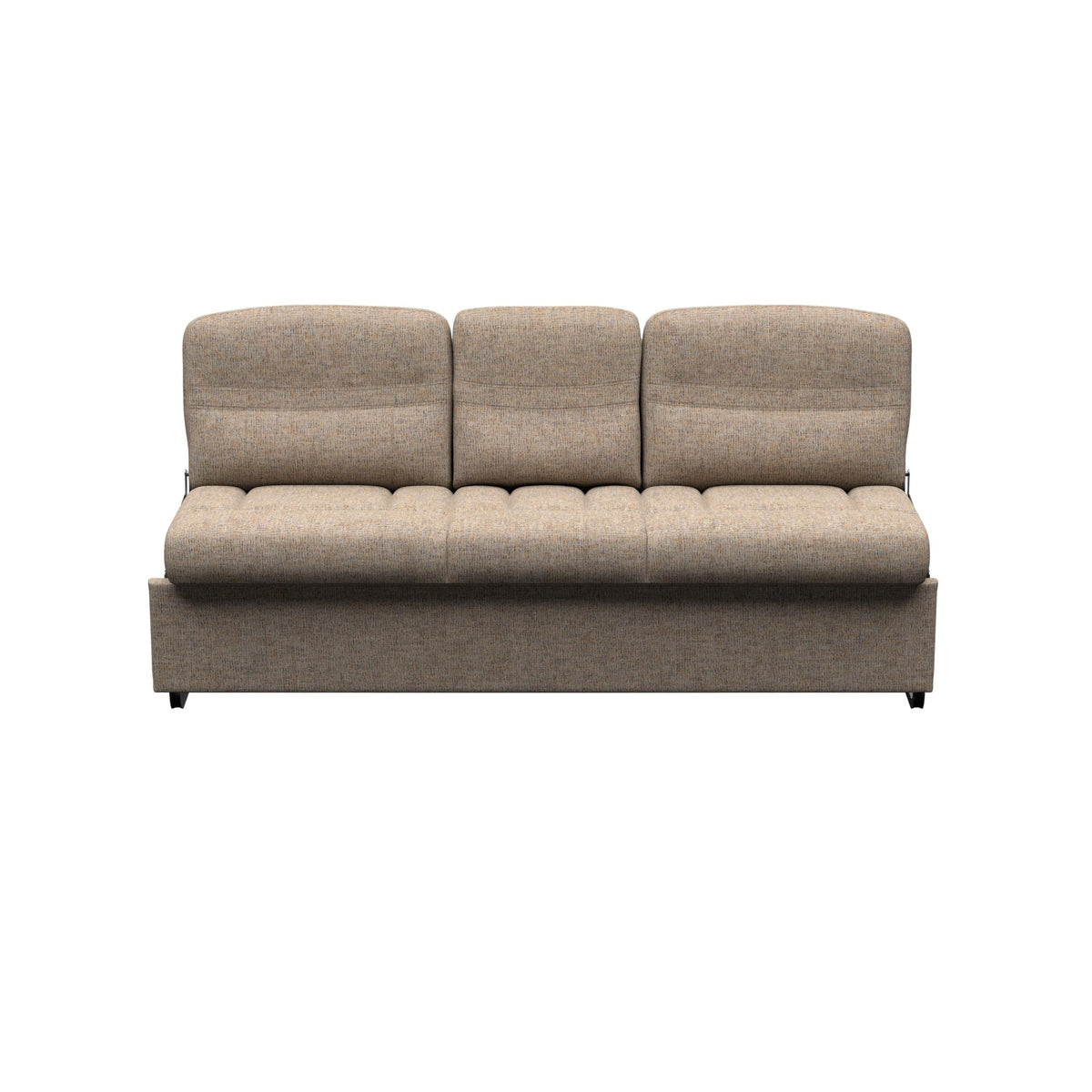 Dellmead Thomas Payne Signature 72" RV Jackknife Sleeper Sofa with Matching Kickboard, Easy Transition, High-Density Foam Cushioning, Fold-Down Center, Dual Cupholders - 2024044417