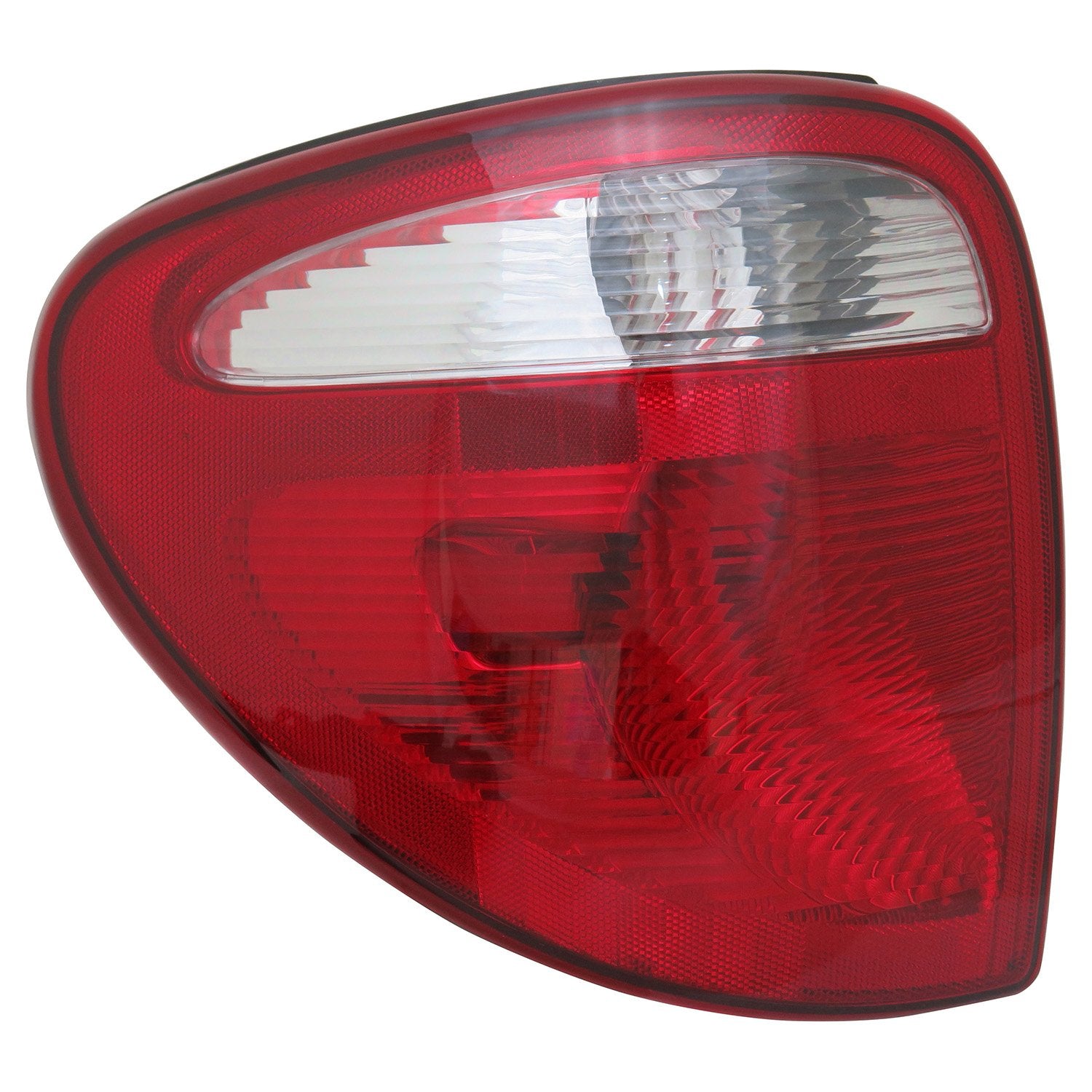 Left TYC Tail Light Assembly Compatible with 2004-2007 Dodge Caravan/Grand Caravan