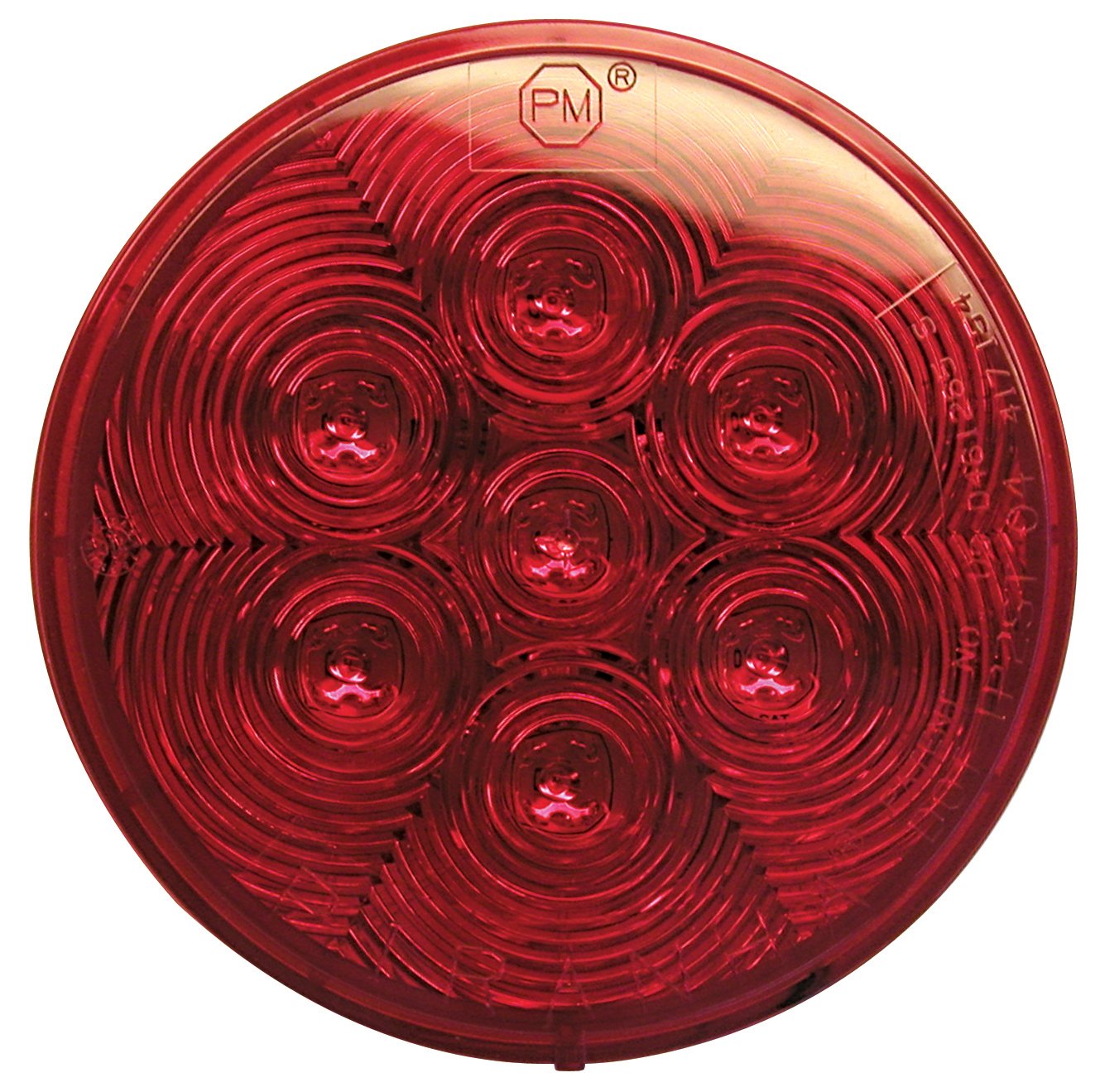 Piranha 4" Round LED Tail Light Peterson Manufacturing 417R-3P