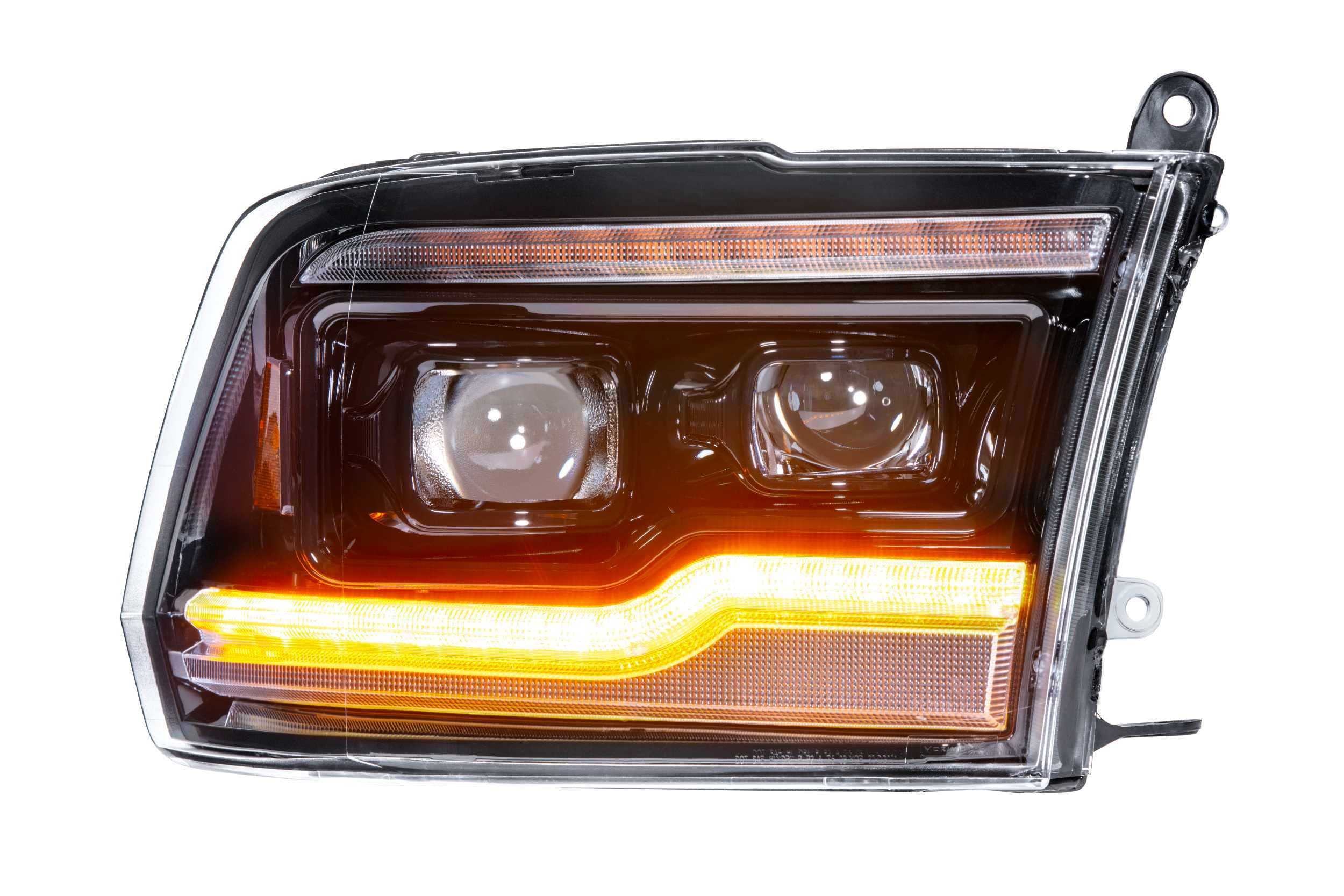 LF520-A-ASM Morimoto Lighting 2x (One Pair) Amber XB LED Headlights fits Dodge Ram 2500