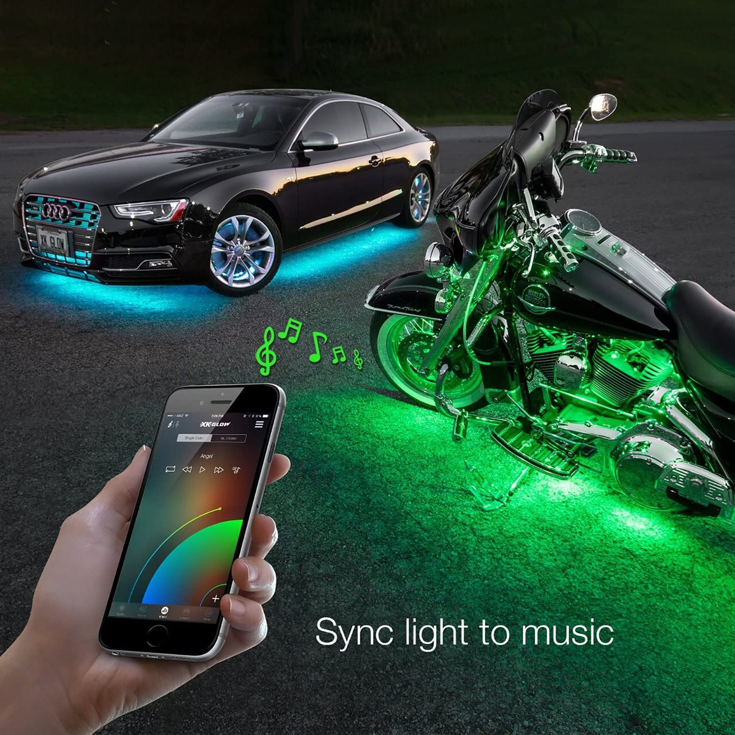 KS-CAR-MINI-DM XKGLOW LED Light Strips & Kit