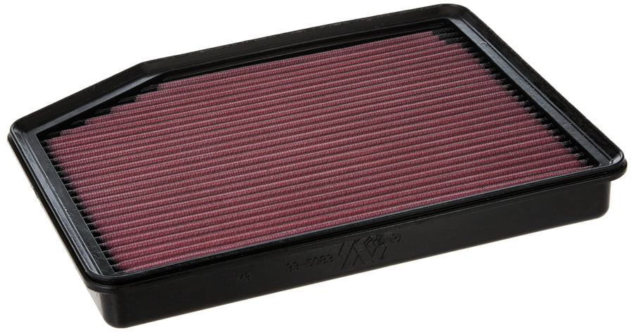 High-Flow K&N Original Lifetime Engine Air Filter: Increase Power: Premium, Washable: Compatible with 2006-2014 BMW: 128I, 130I, 325I, 328I, 330I, 33-2332