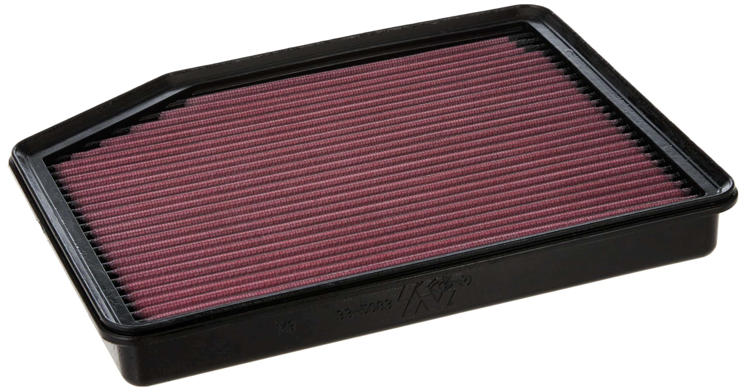 High-Flow K&N Original Lifetime Engine Air Filter: Increase Power: Premium, Washable: Compatible with 2011-2019 Merecedes Benz: (See Product Description for Select Models), 33-2474
