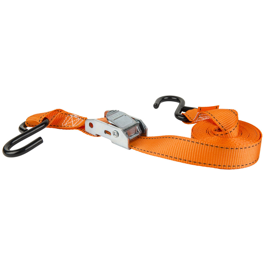 1”x 10' KEEPER Hampton Cam Buckle Tie-Down, 4 Pack - 300 lbs. Working Load Limit and 900 lbs. Break Strength