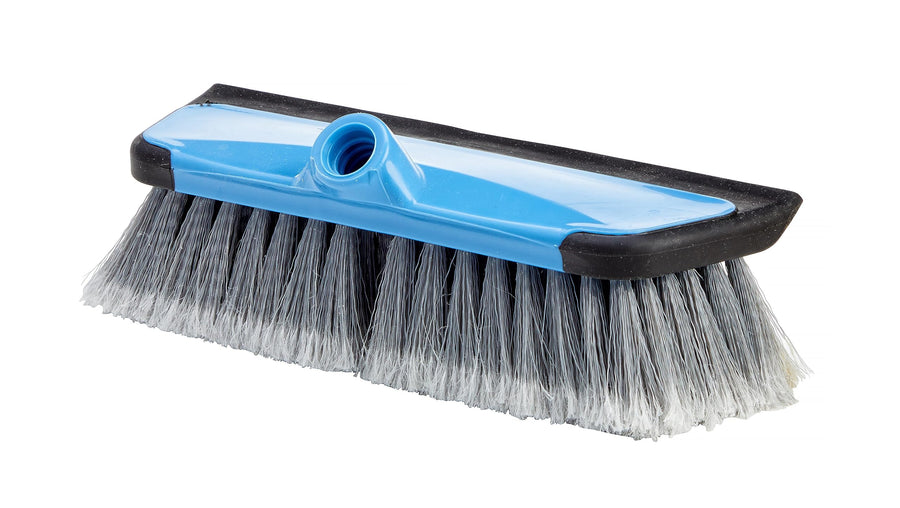 Dicor Soft Bristle CP-SB10SQE Exterior Wash Brush with Squeegee for RV Roof Cleaning and Maintenance