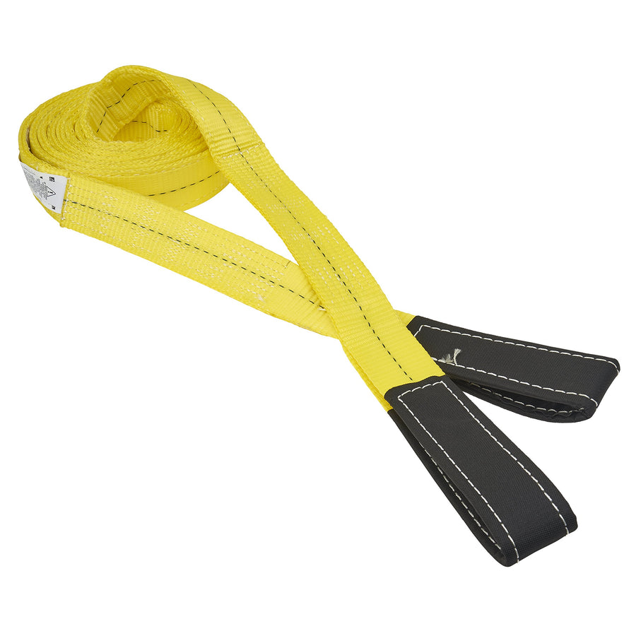 2” x 16’ Keeper Performance Engineered Cargo And Load Lift Sling With Flat Loops - Type 3, Class 7 Rated Cargo Sling