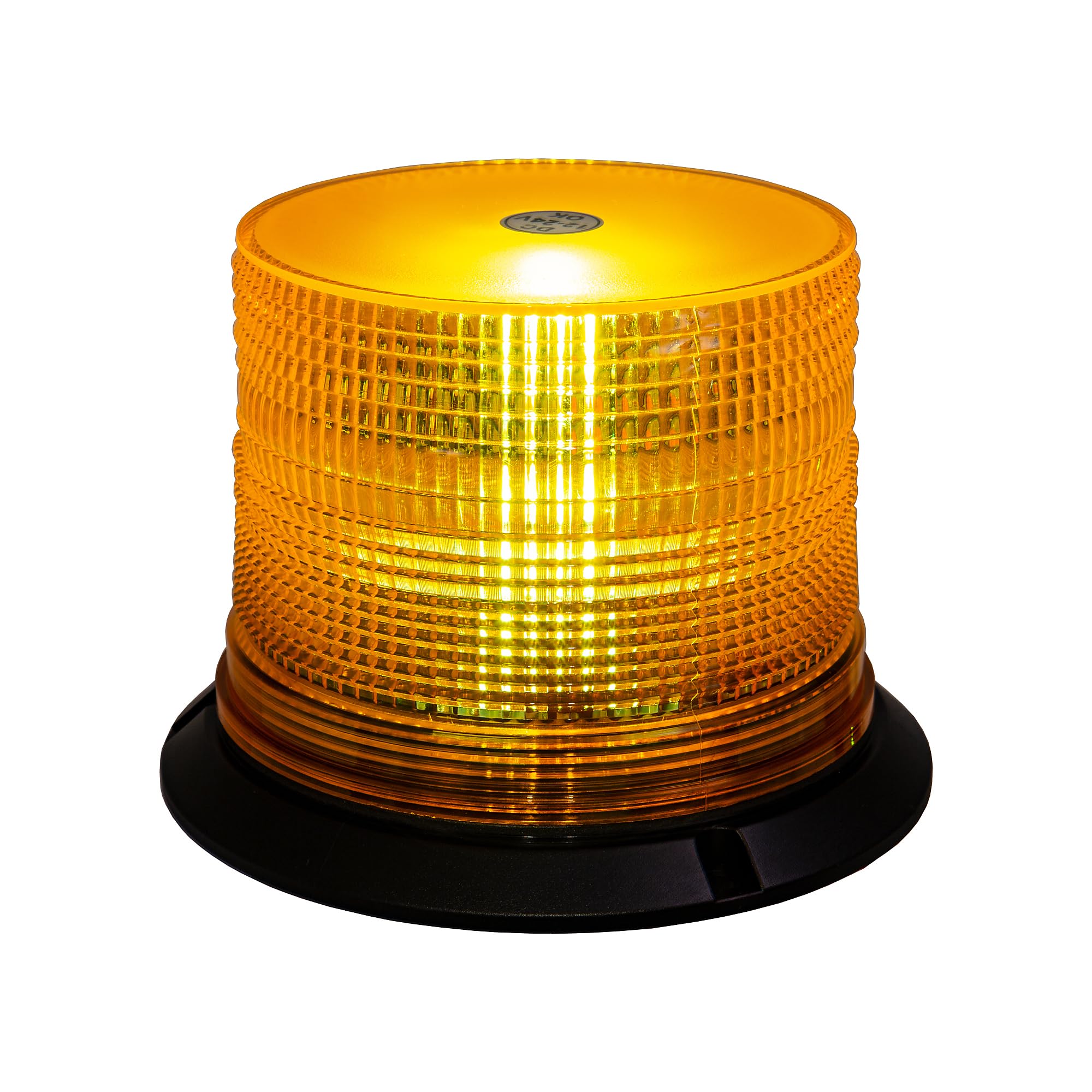 5 Inch Wide Buyers Products SL640ALP Incandescent Beacon Strobe Light, Work Trucks, Snow Plow Trucks, Warning Lights for Tow Trucks, Amber