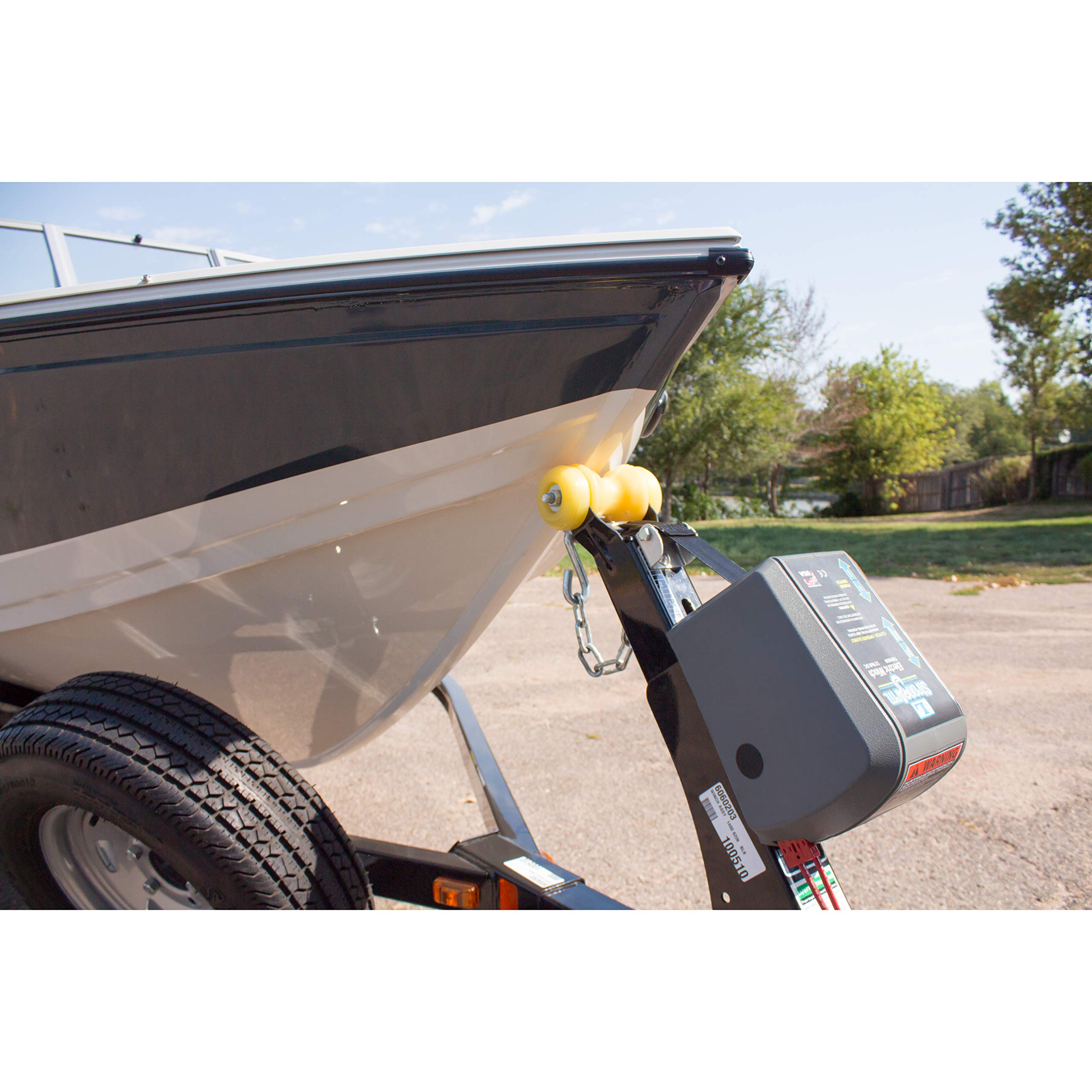Electric Goldenrod Trailer Winch 1500LBS