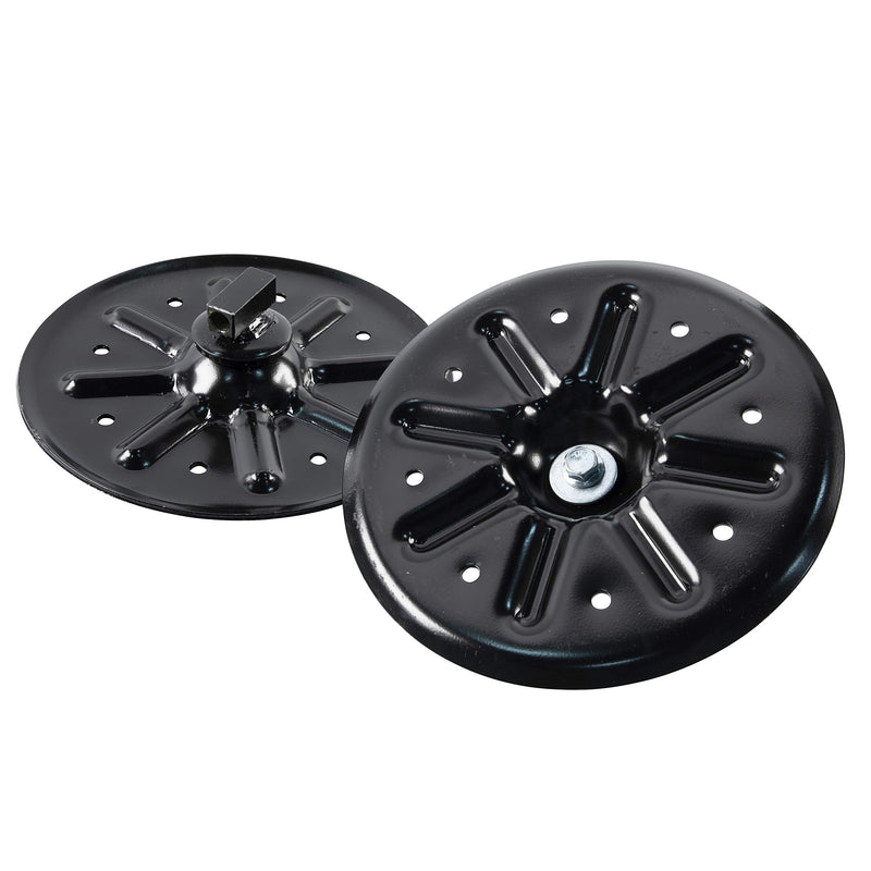 314667 Lippert Components - 9" Round Landing Gear Foot Pad - 2 Pack