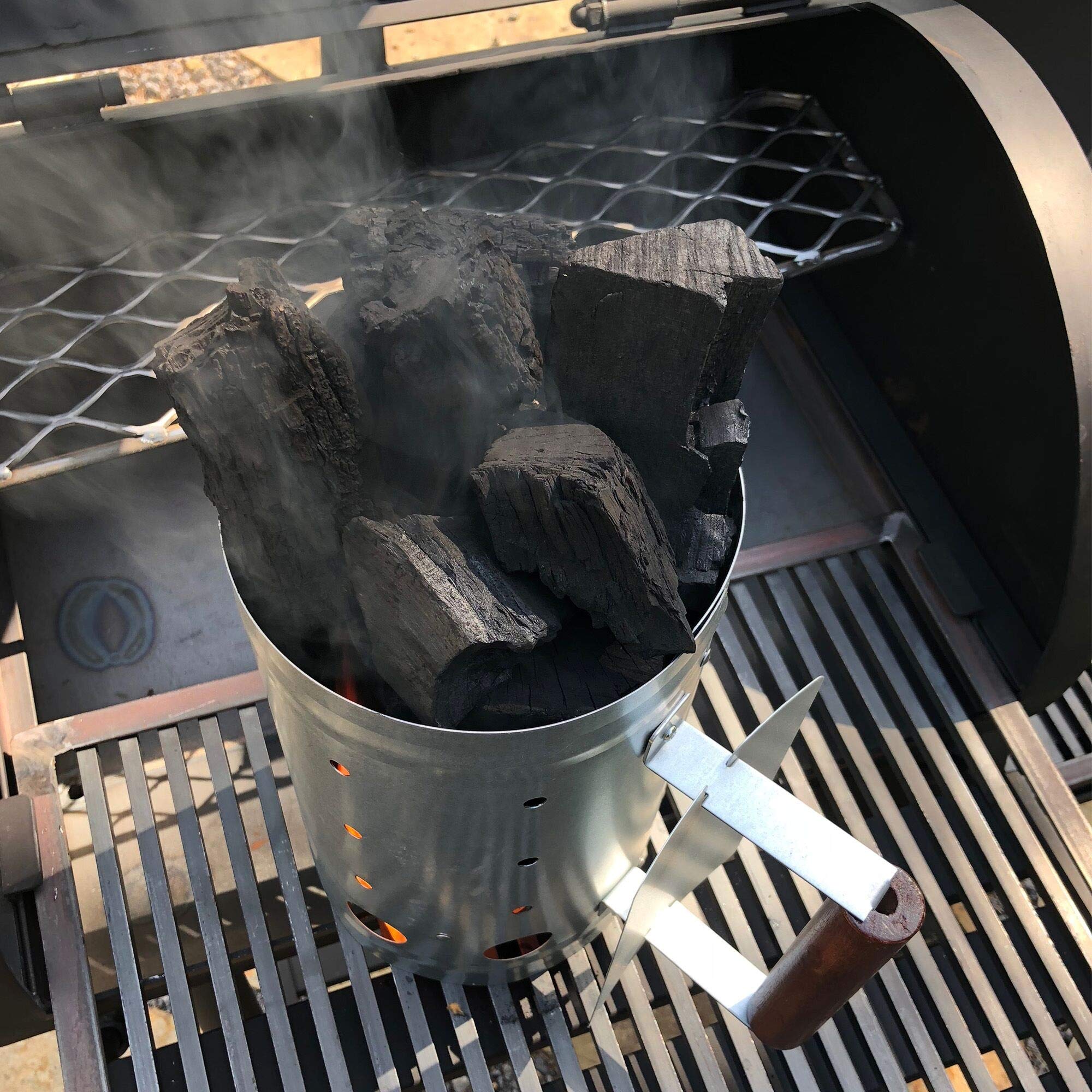 Natural Lump Charcoal Bayou Classic 500-418, 18-lbs Bag
