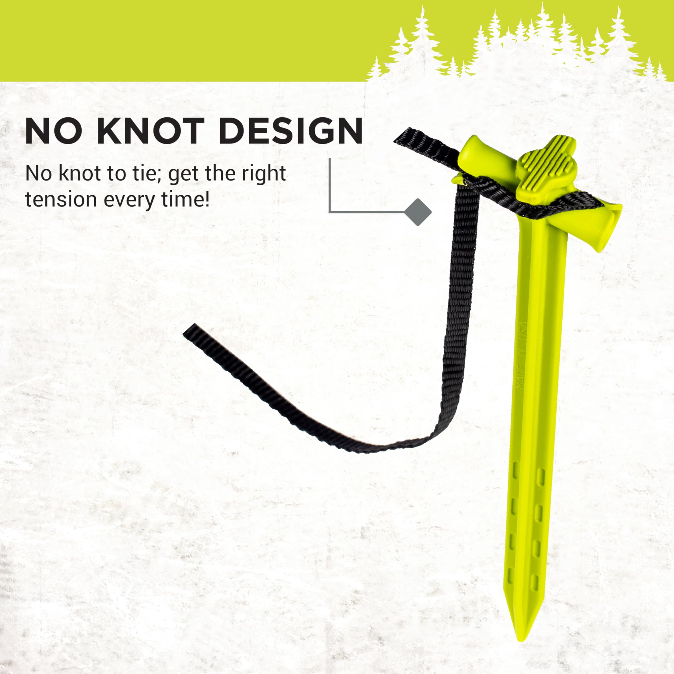 18 Inch SlotLock Multi-Purpose Anchoring Stake Kit, for Use with Landscaping, Tents, Inflatables, and More, 3-Pack