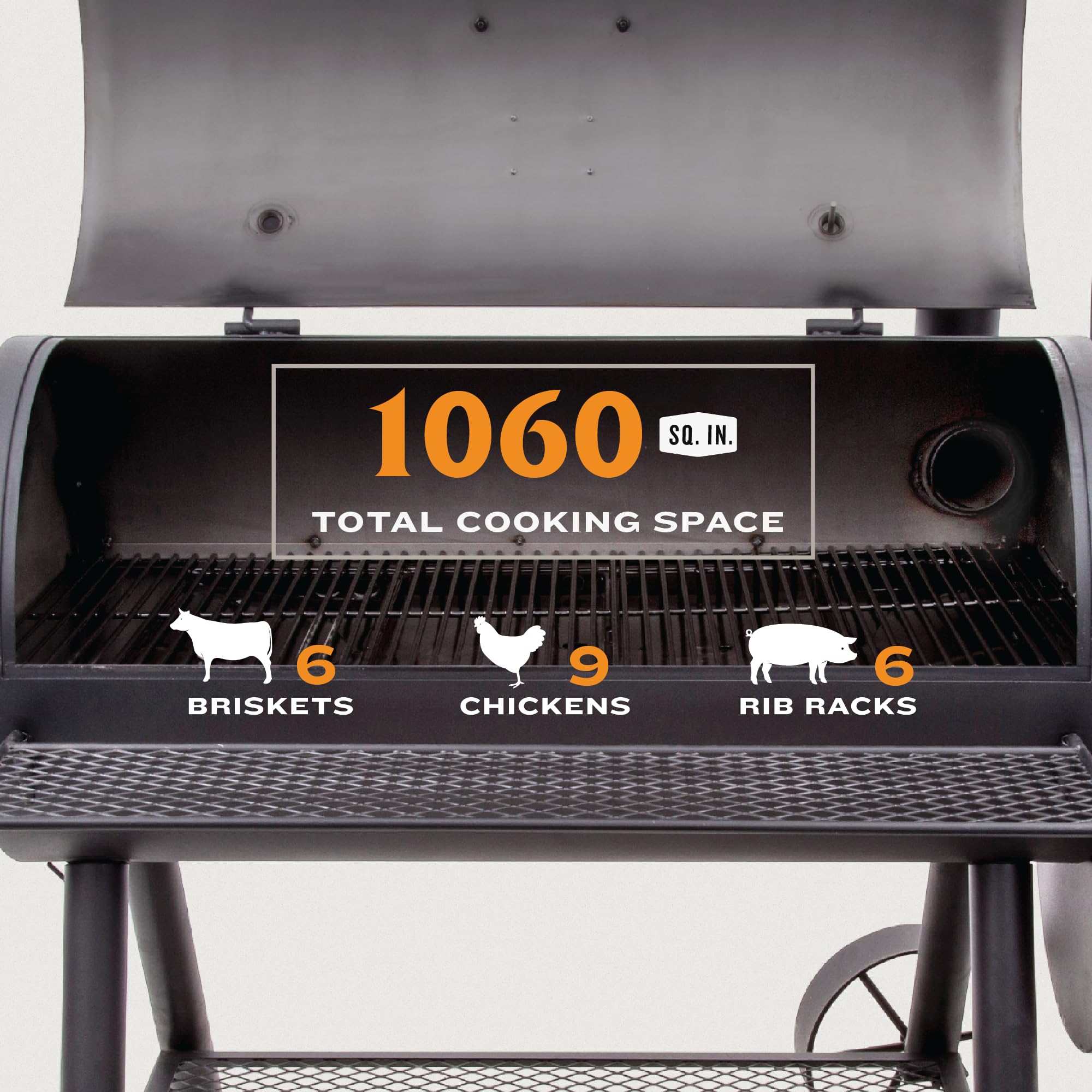 Longhorn Oklahoma Joe's® Offset Smoker - 13201747-50