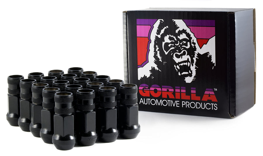 Black Gorilla Automotive 45048BC-20 14mm x 1.50 Thread Size Forged Steel Chrome Finish Open End Lug Nut, (Pack of 20)