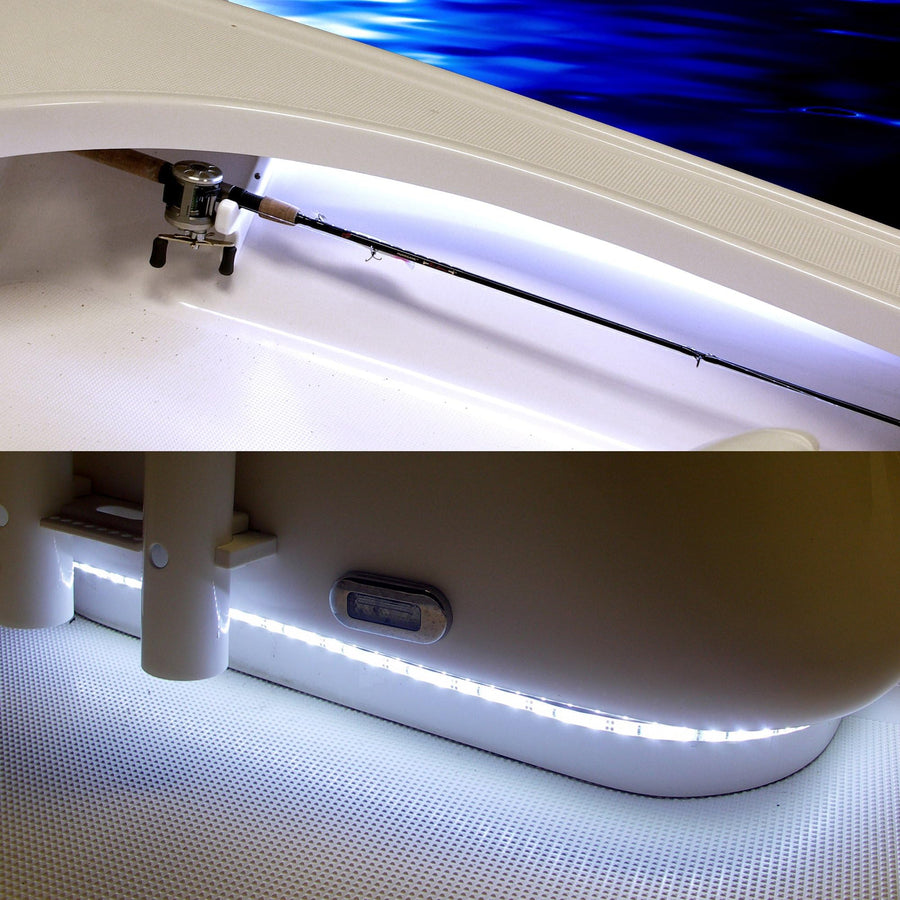 24 Inch White LED Flex Strip Rope Light TH Marine LED-51950-DP