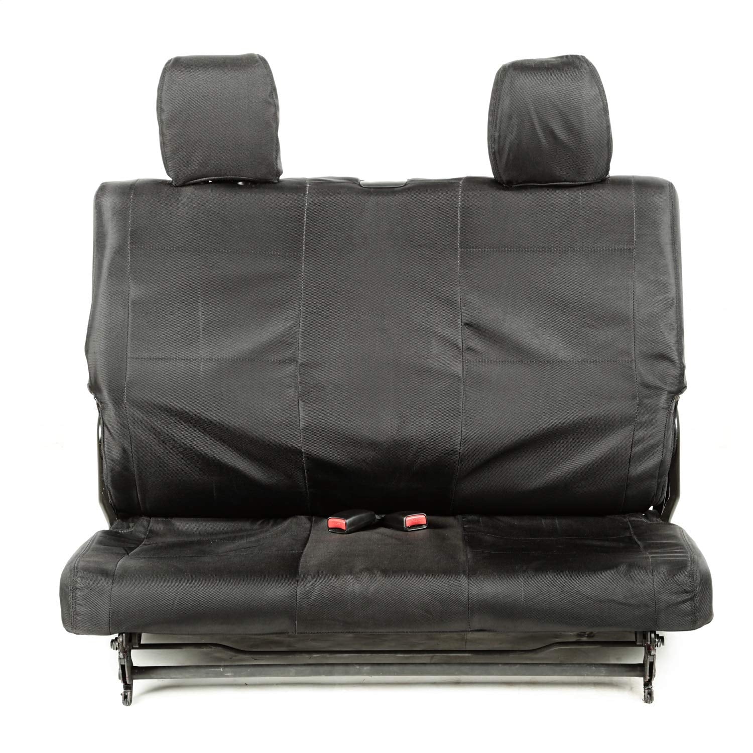 Ballistic Seat Cover, Rear, Black | Rugged Ridge | 13266.05 | Fits 2007-2010 Jeep Wrangler JK 2-Door