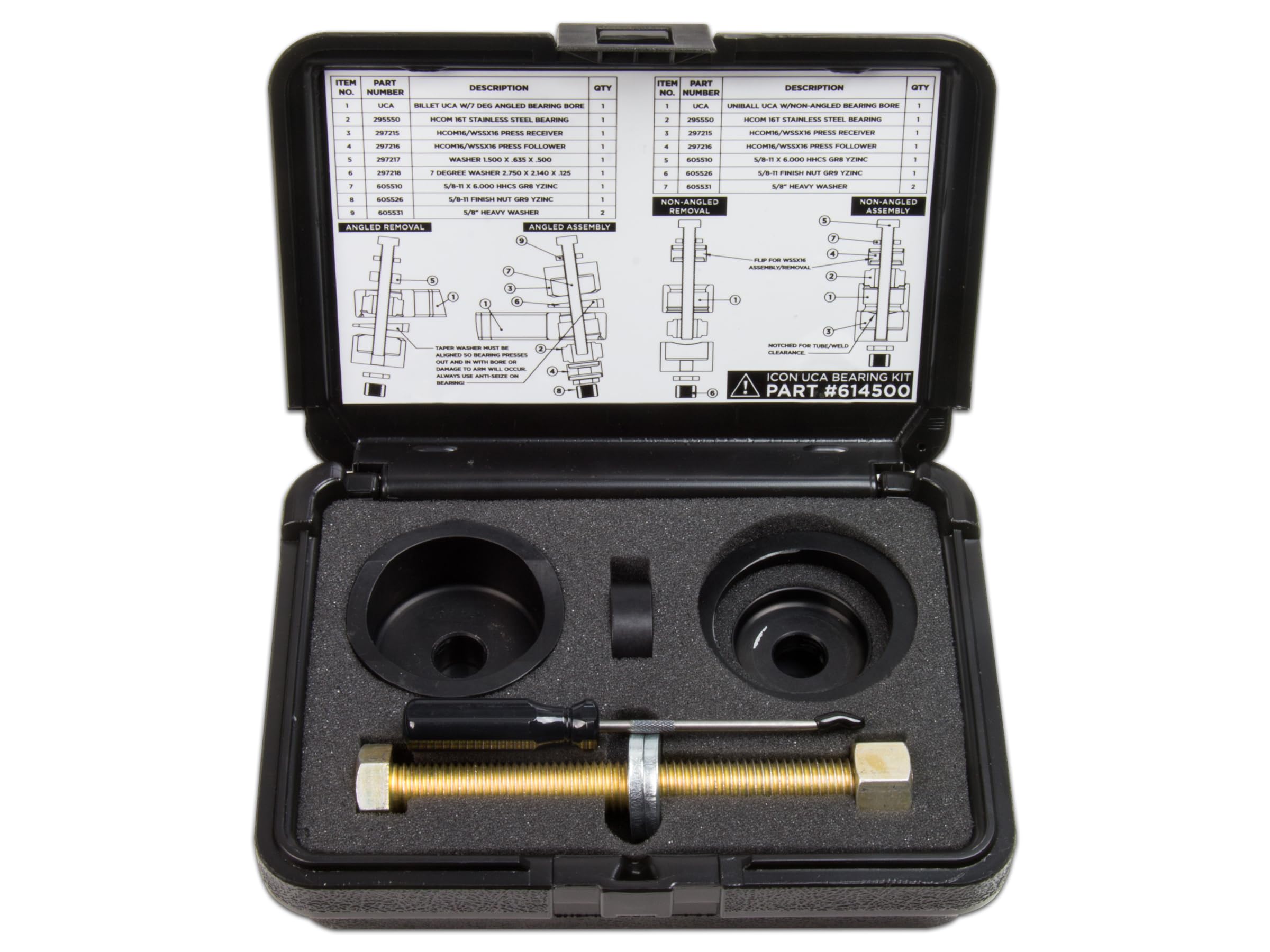 On-Vehicle ICON Uniball Replacement Tool Kit, 614518