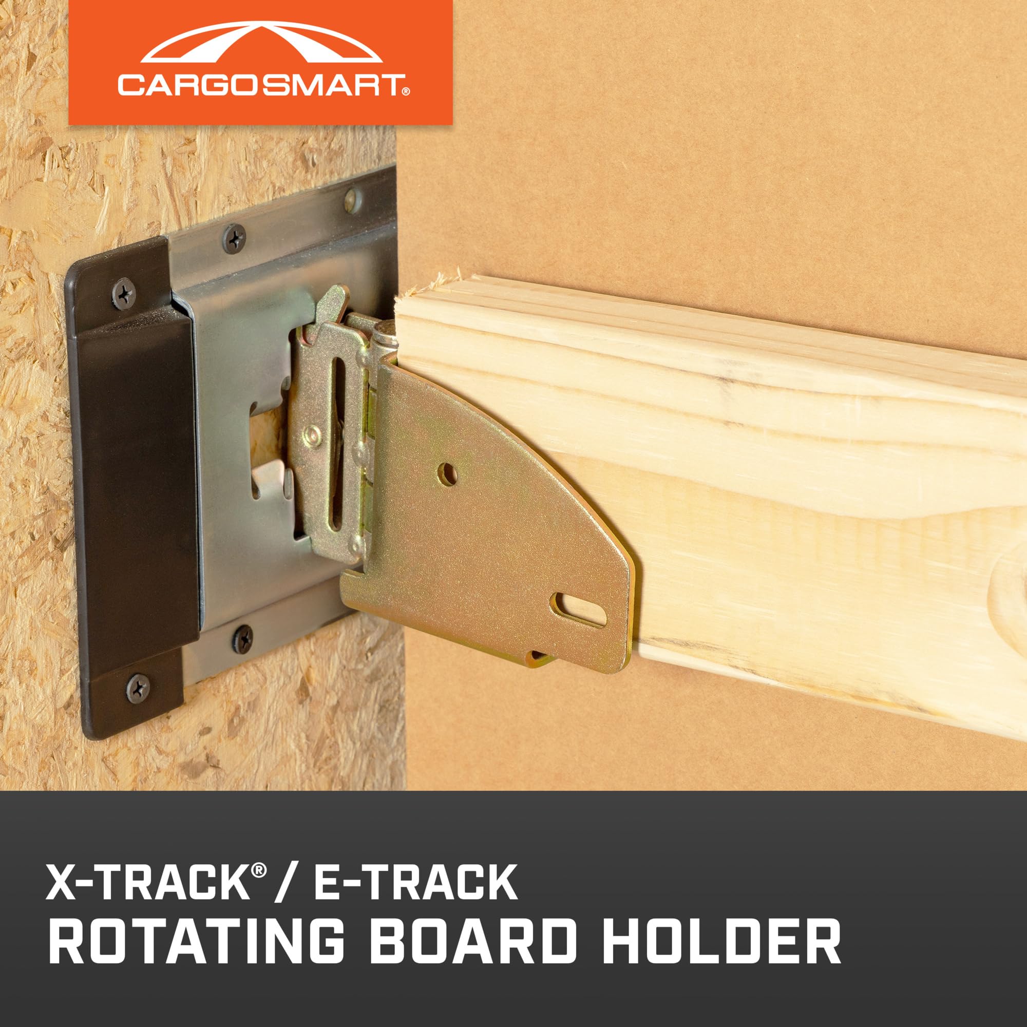Rotating CARGOSMART-1740 Board Holder for X-Track/E-Track Systems 1 Pk