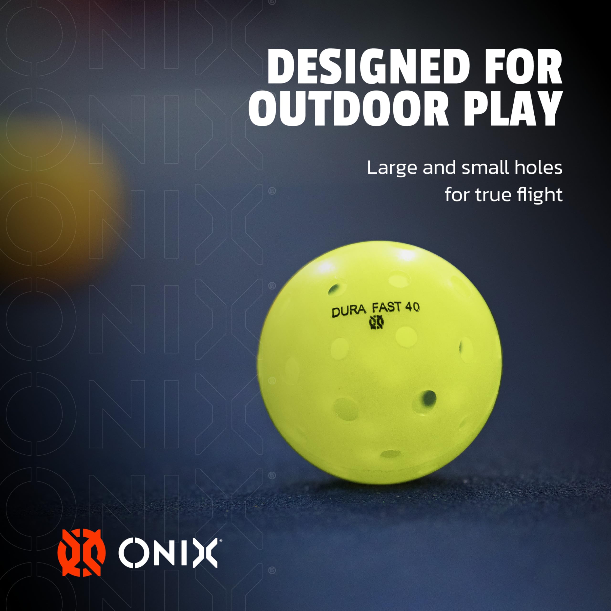Onix DURA Fast 40 Outdoor Pickleballs – Neon