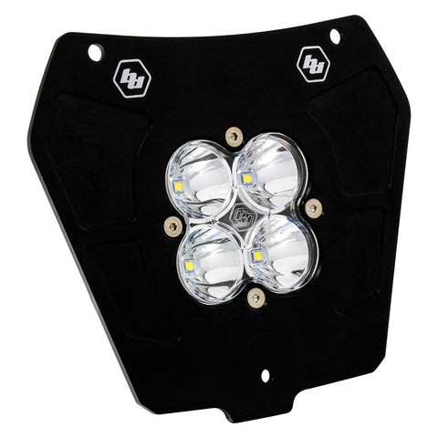 Baja Designs LED Headlight Kit for KTM Motorcycle (Spot; Clear) Squadron Sport (D/C)