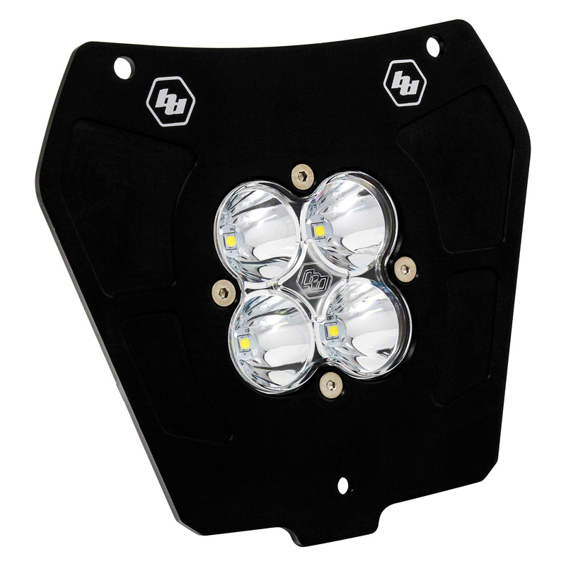 Baja Designs LED Headlight Kit for KTM Motorcycle (Spot; Clear) Squadron Sport (D/C)