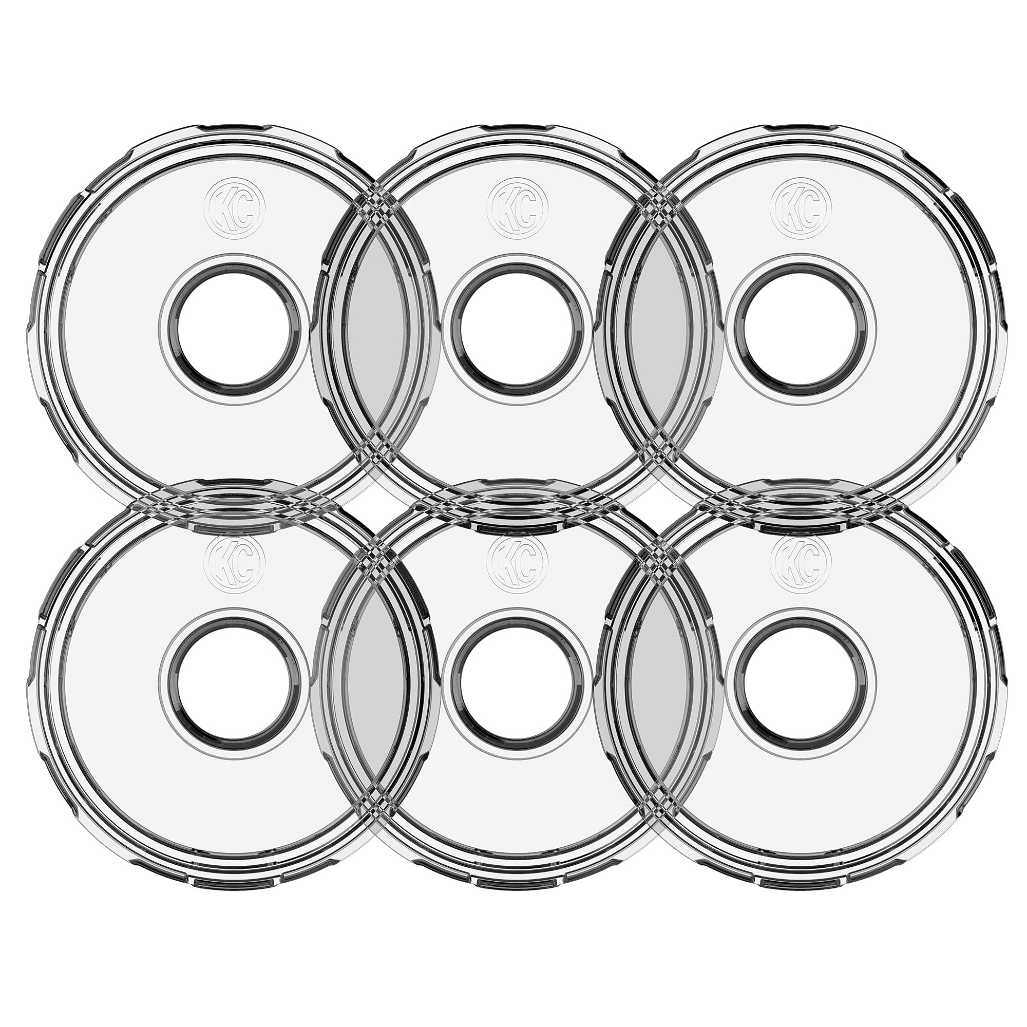 Replacement Lens KC Cyclone V2 LED - Clear - 6-PK