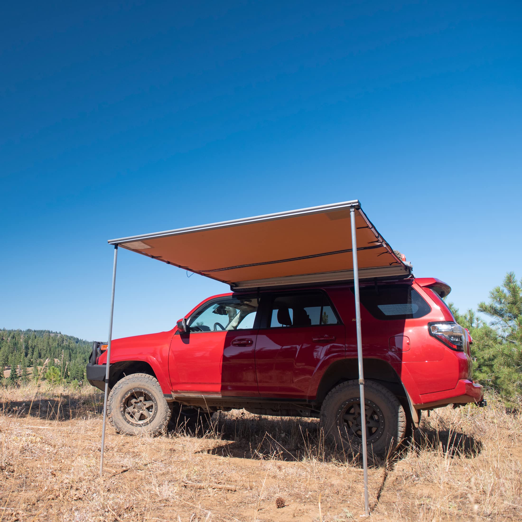 814409 ARB 4x4 Accessories Retractable Awning with Led Light Strip Included (814404) 2000x2500mm 6.5x8.2 Feet, Ideal for Camping , Roadtrips, Outdoor Trips, Travel, Expedition, RV, Camper, 4x4 and SUV