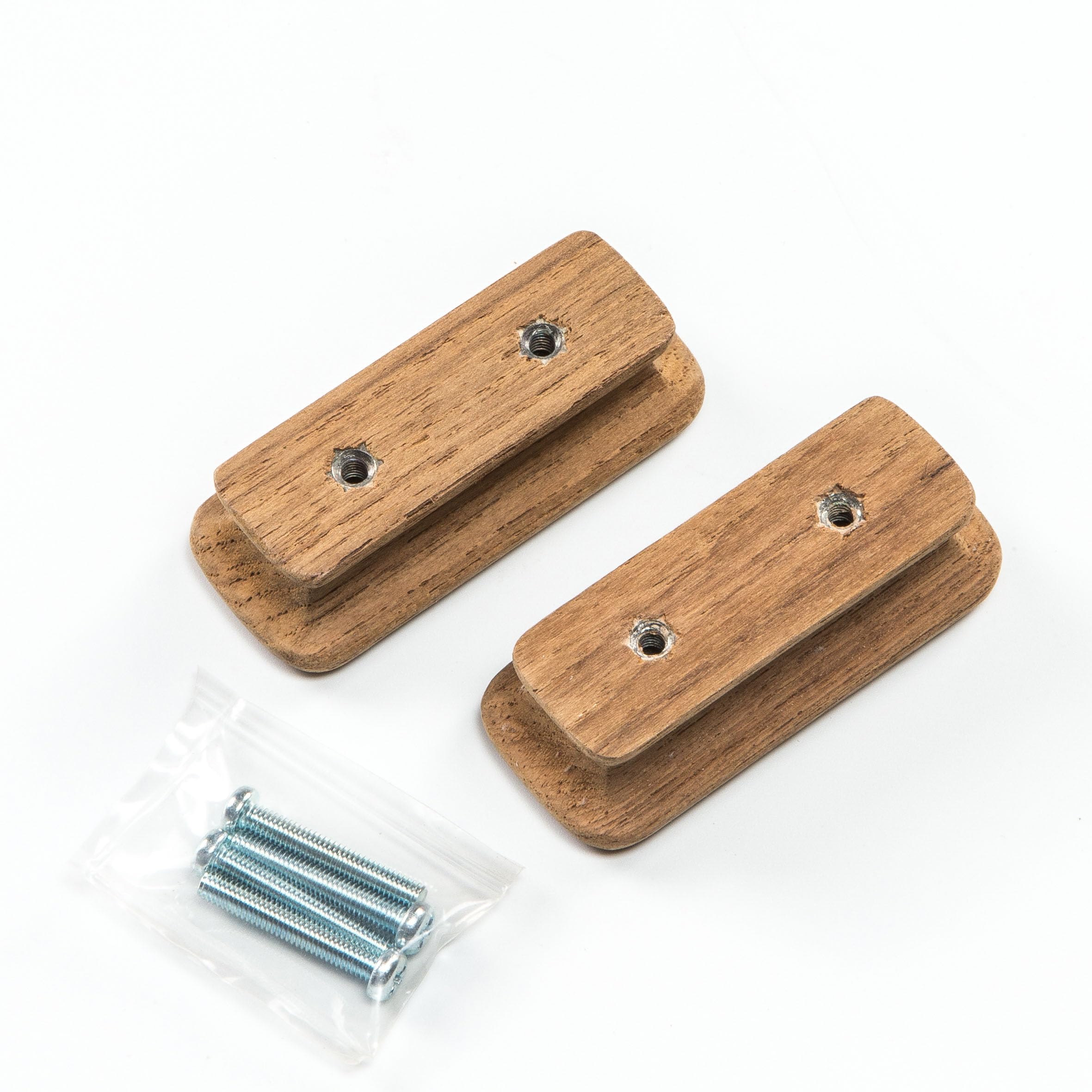 60131-A Whitecap Rectangular Drawer Pull 2-3/4" - 2-Pack