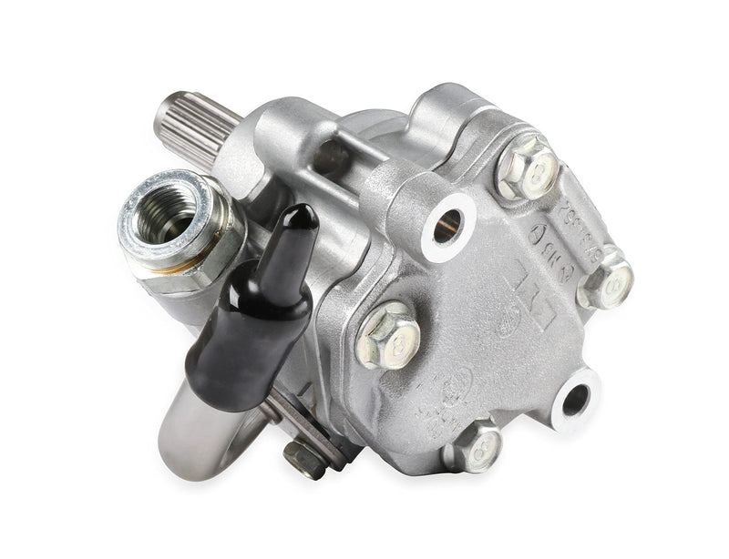 Power Steering Pump Assembly Holley 198-103, for LT4 Accessory Drive with splined shaft