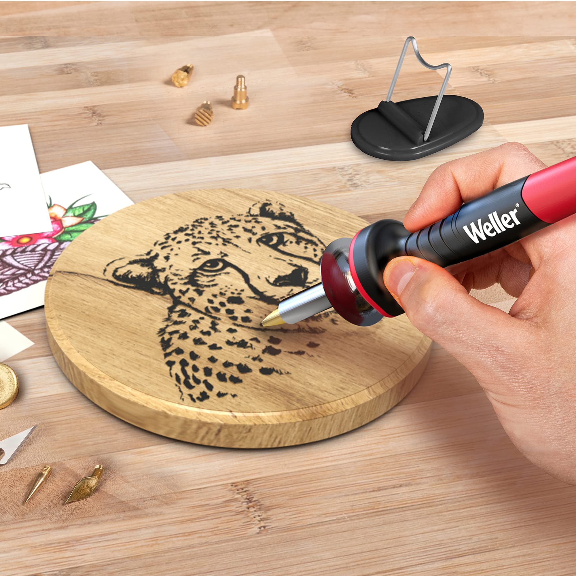 Weller Woodburning Project Kit Create Your Own, 28 Piece - WLPROWB128A