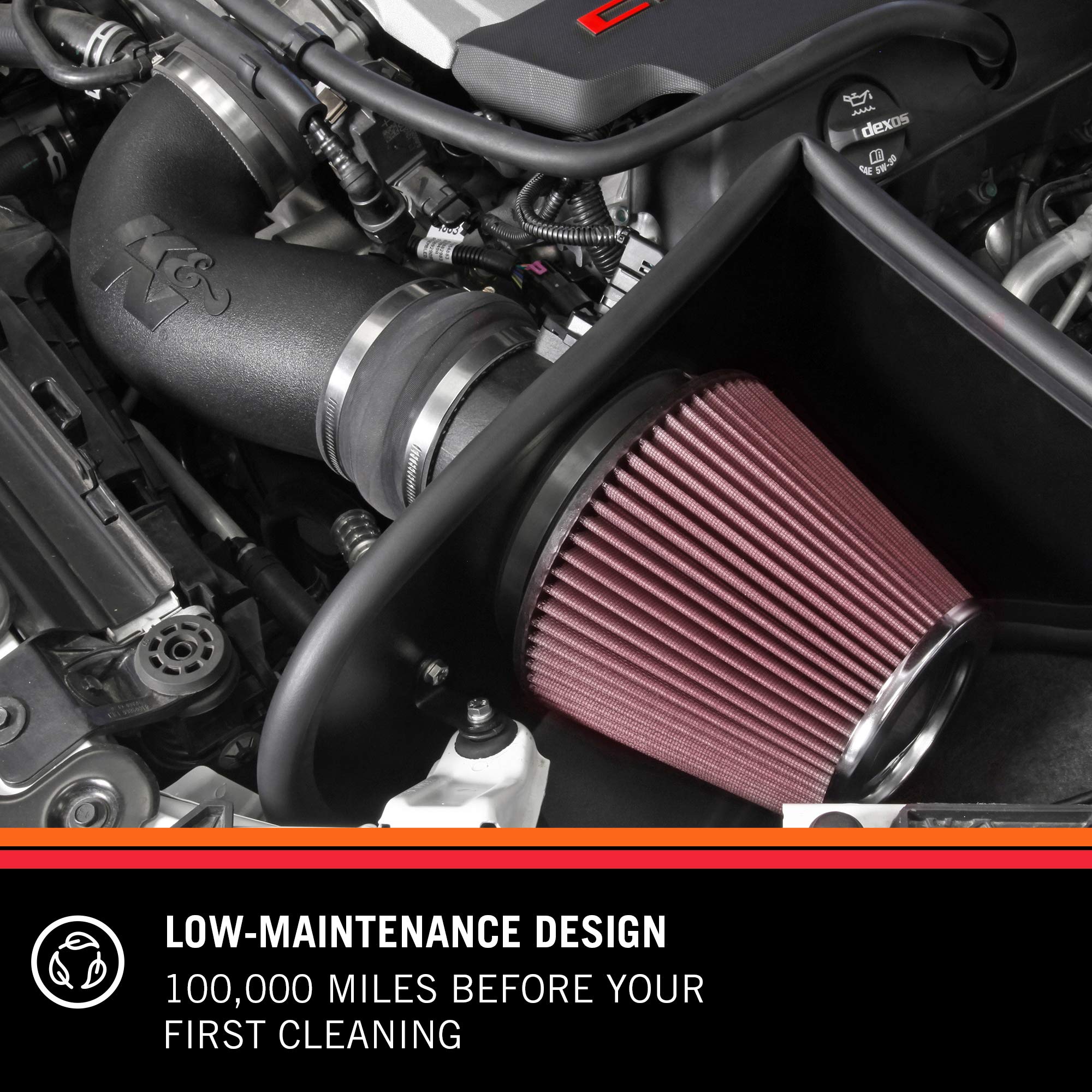 Cold Air Intake Kit K&N: High Performance, Guaranteed to Increase Horsepower: Fits 2018-2019 TEXTRON Wildcat XX; 2019 TEXTRON Wildcat XX LTD, 57-1144