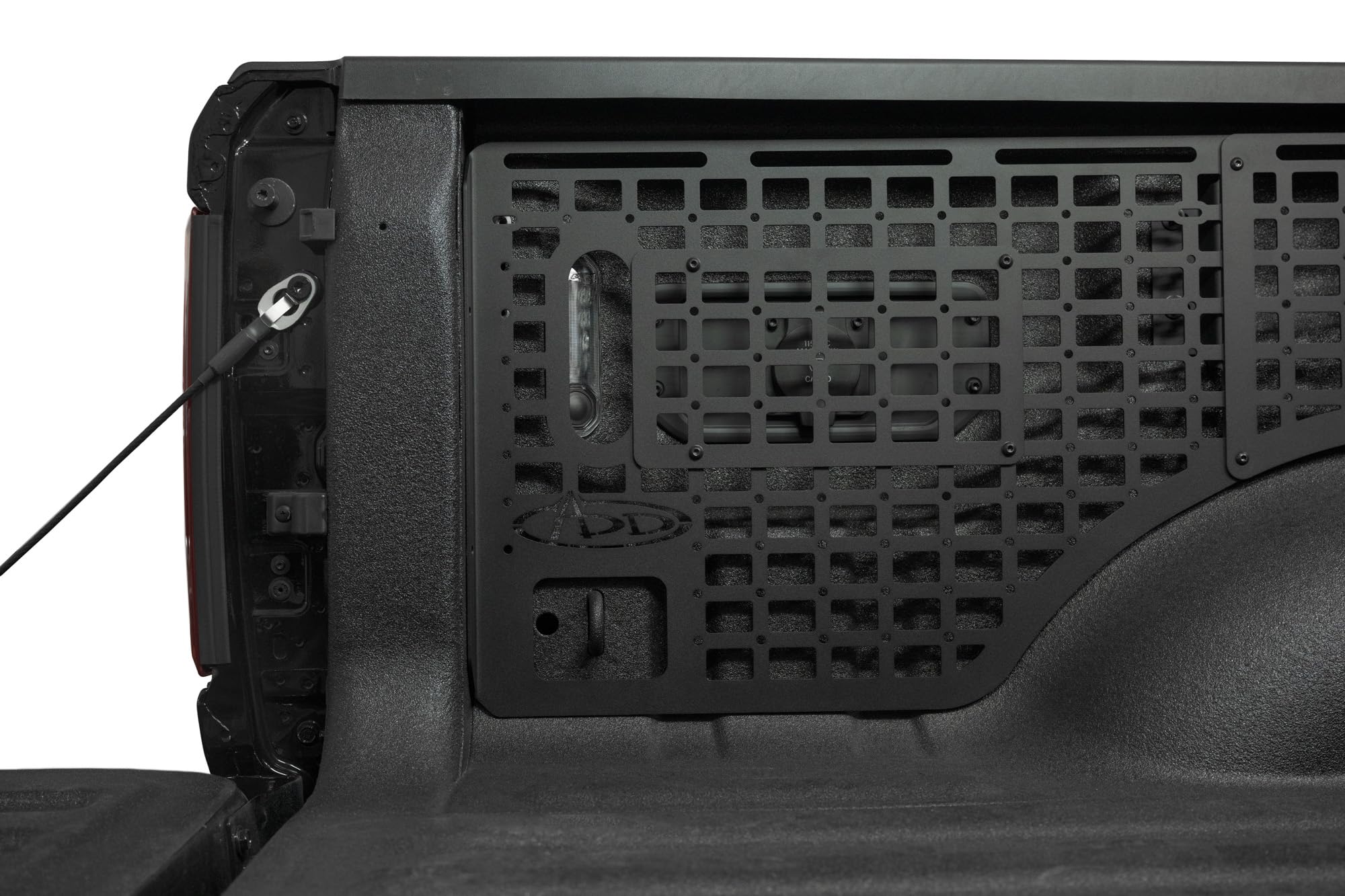 Offroad Bed Side Molle Panels ADD for 2019-2025 Ram 1500, TRX, & RHO | Driver Side Molle Panel Kit | Offers Diverse Mounting Solutions | Retains Factory Tie-Down Access | Made in The USA (RHO)