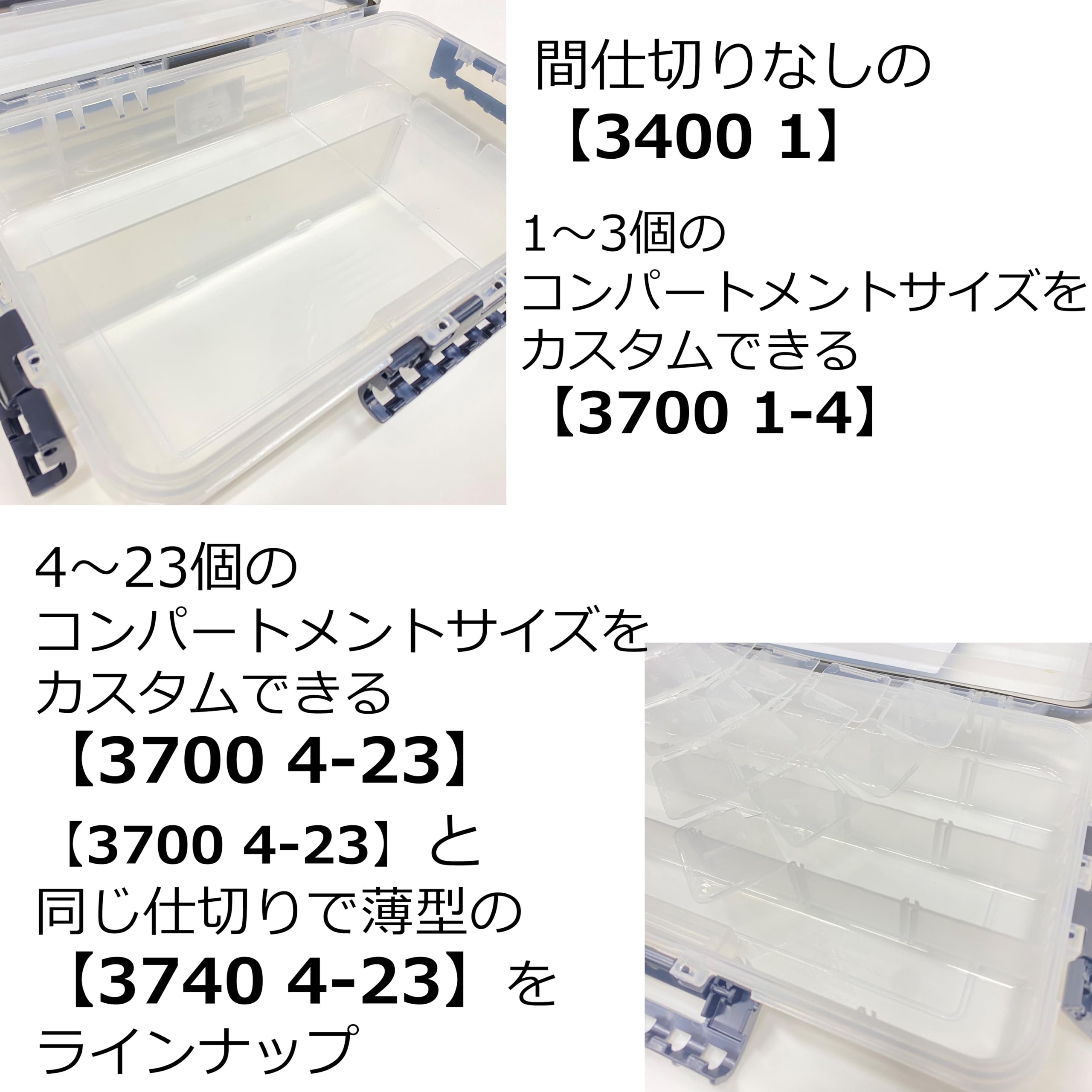 Deep Waterproof Plano Stowaway, Clear, 14" x 9" x 2.88"