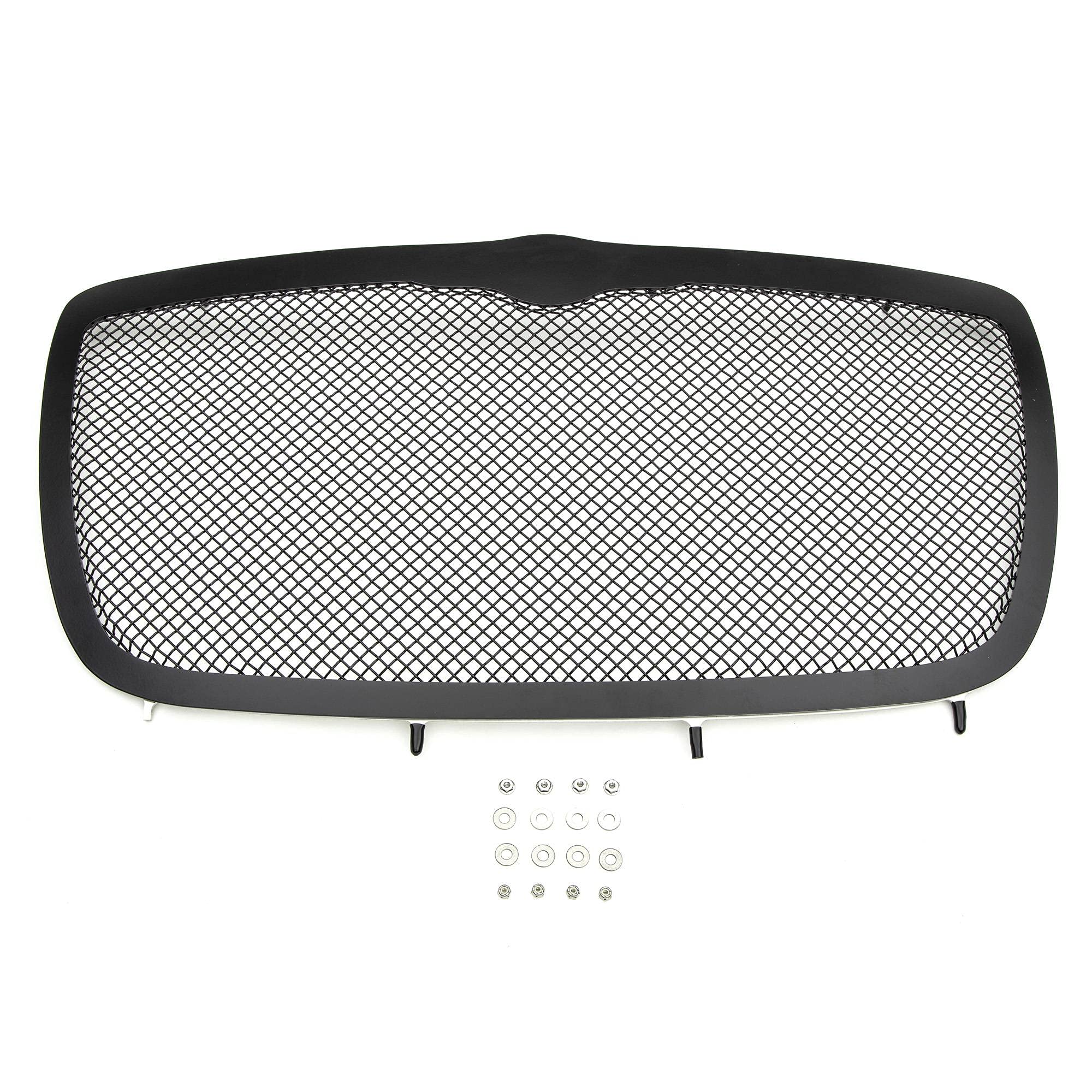 Upper Class T-Rex 51471 Small Mesh Steel Black Finish Replacement Grille for Chrysler 300