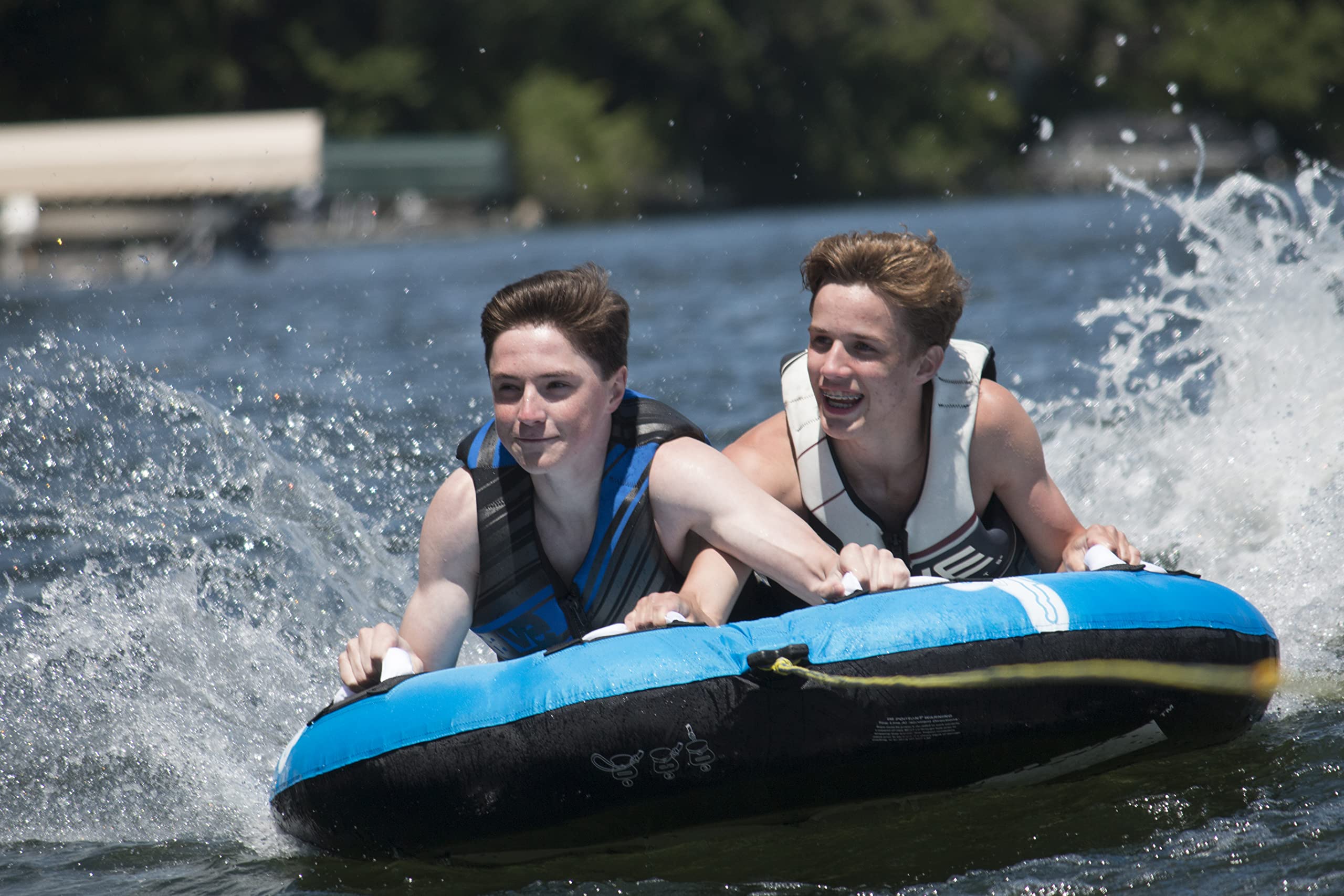 Rave Sports Boat Storm Towable Tube - Inflatable Tube for 1-2 Boating