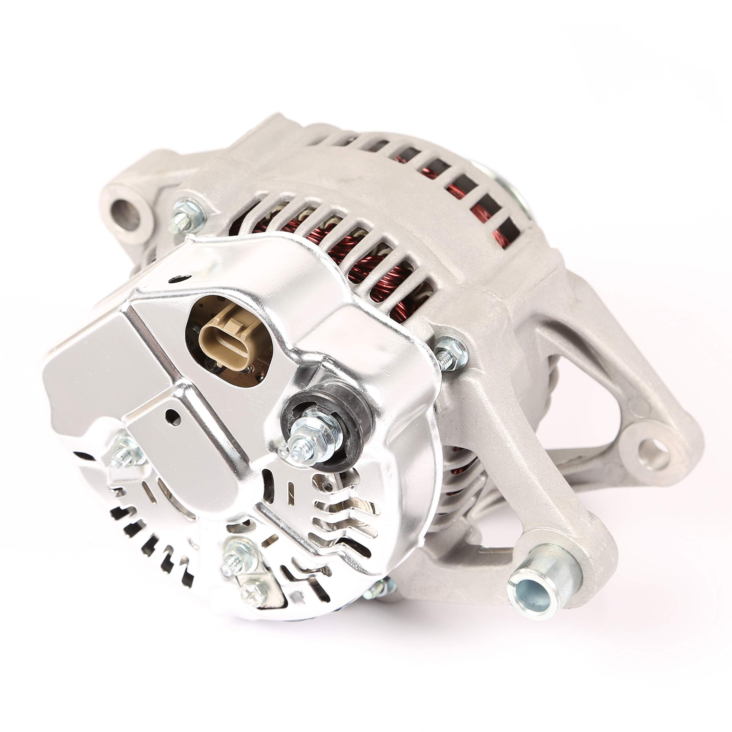17225.13 | Omix-Ada | Alternator, 117 Amp | OE Reference: 56041822AA | Fits 1999-2000 Jeep Wrangler/Cherokee XJ/TJ 4.0L